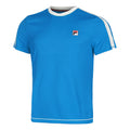 Elias T-Shirt Herren - blau, weiß