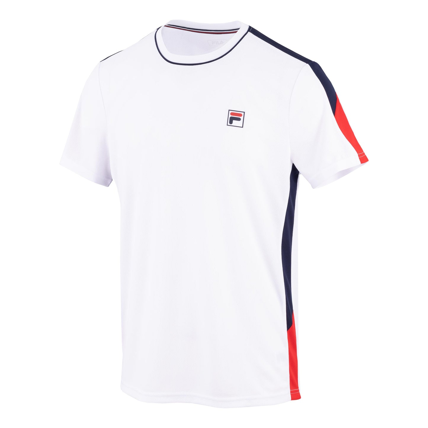 Fila Gabriel T-Shirt Men - white, dark blue