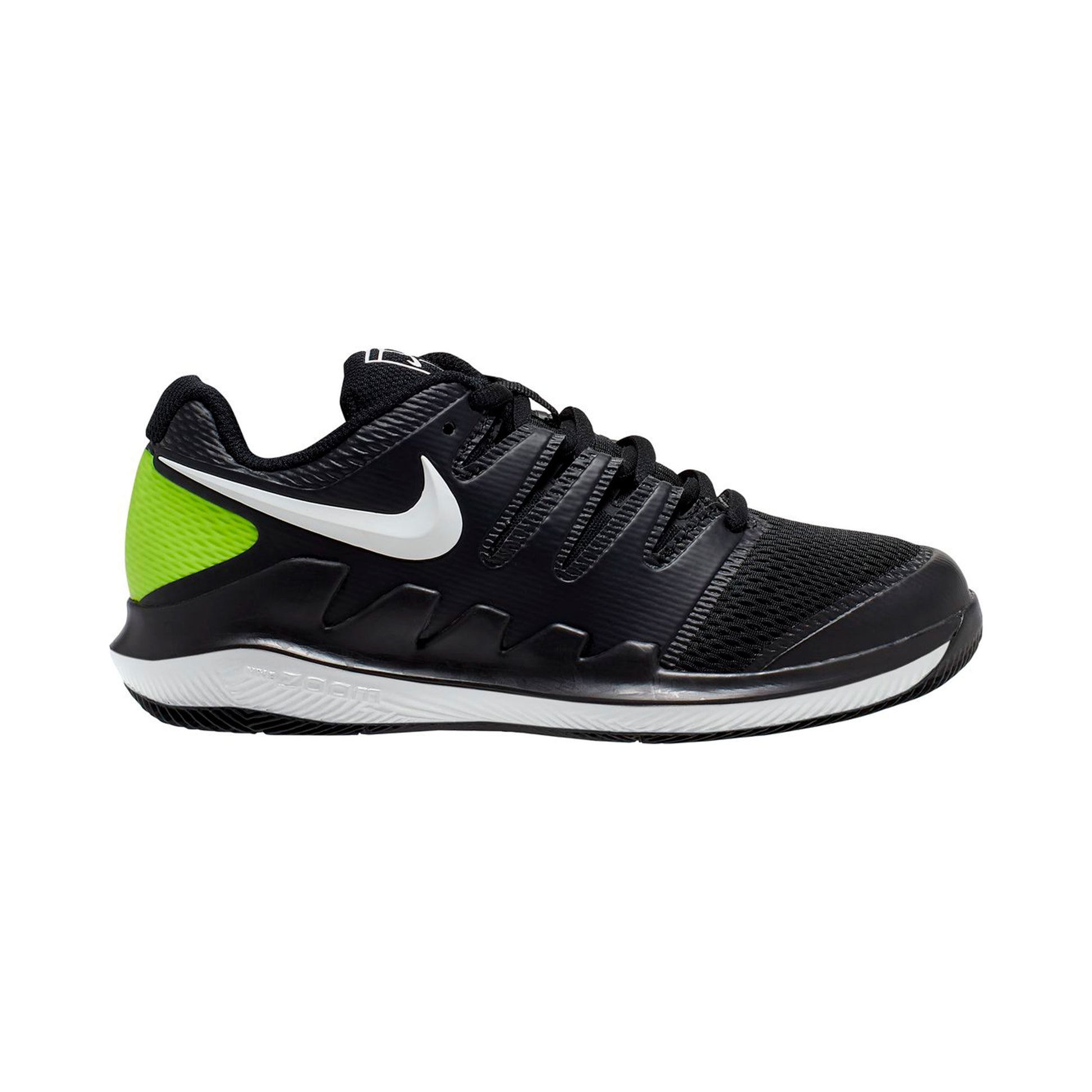 Nike Vapor X All court shoe Kids-black, white
