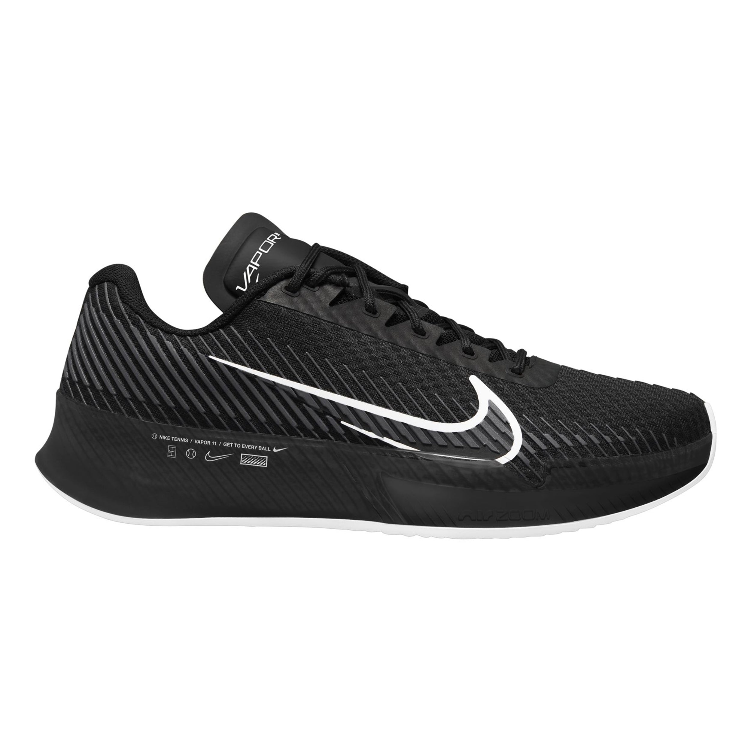 Air Zoom Vapor 11 Clay court shoe Men - black, white | Tennis-Point