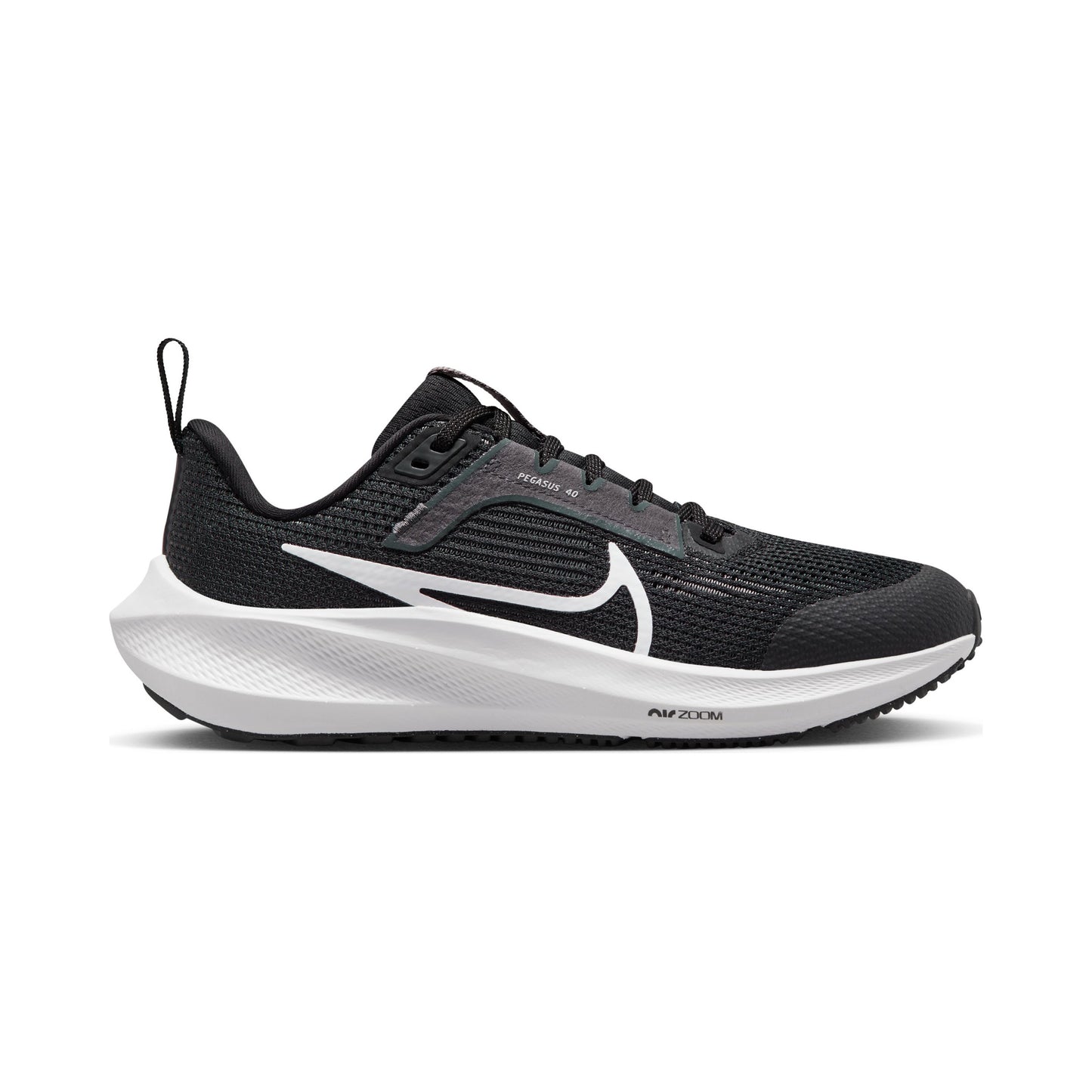 Nike Pegasus 40 Neutralschuh Kinder - schwarz, weiß