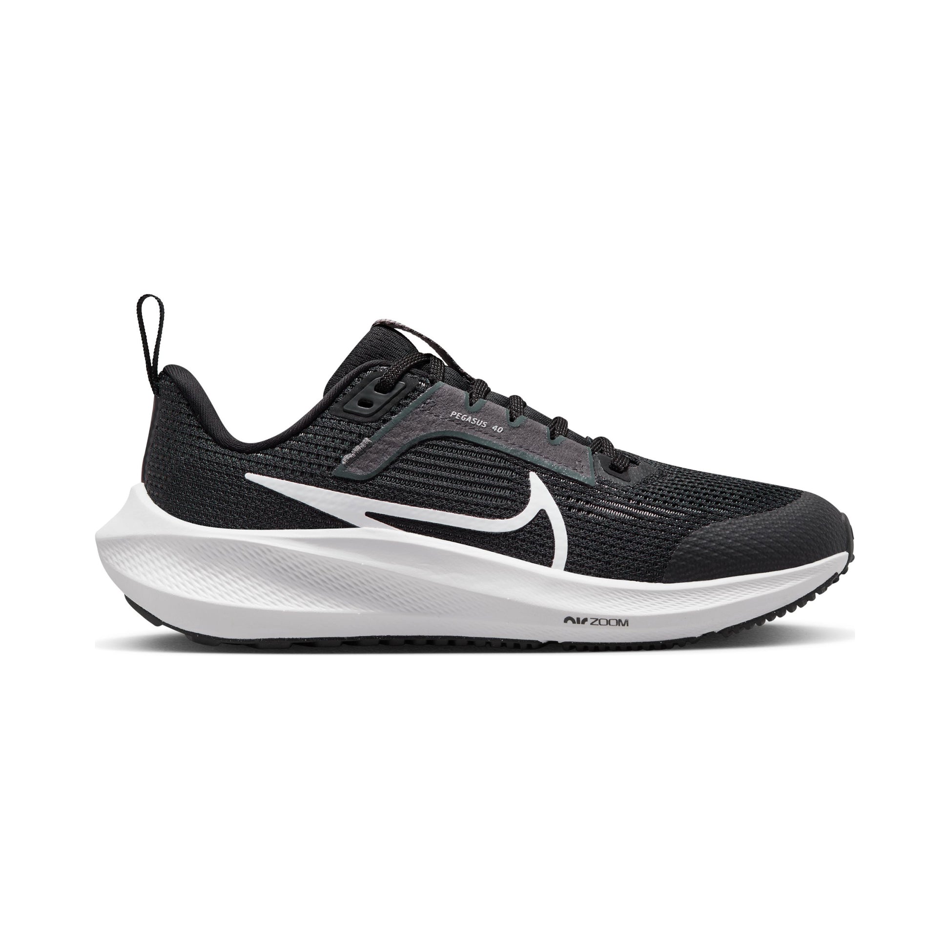 Nike Pegasus 40 Neutralschuh Kinder - schwarz, weiß
