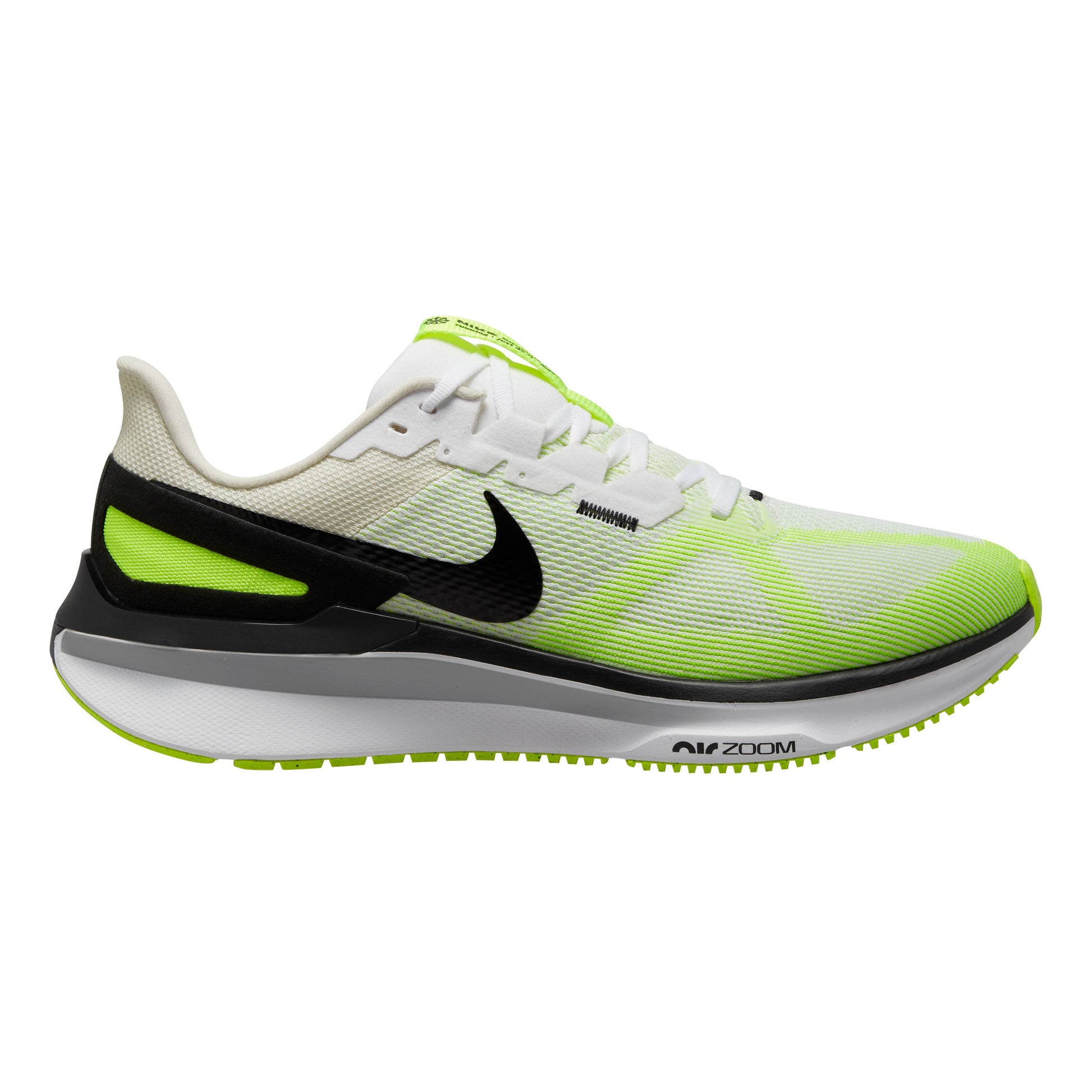 Nike Structure 25 Stability running shoe Men - neon green, white