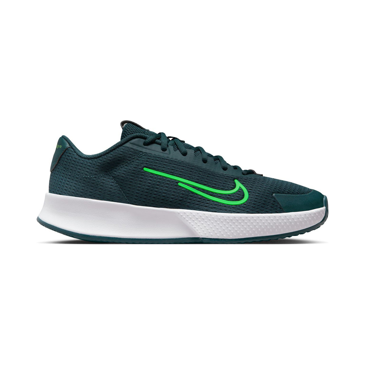 Nike Vapor Lite 2 Clay court shoe Kids - dark green, neon green