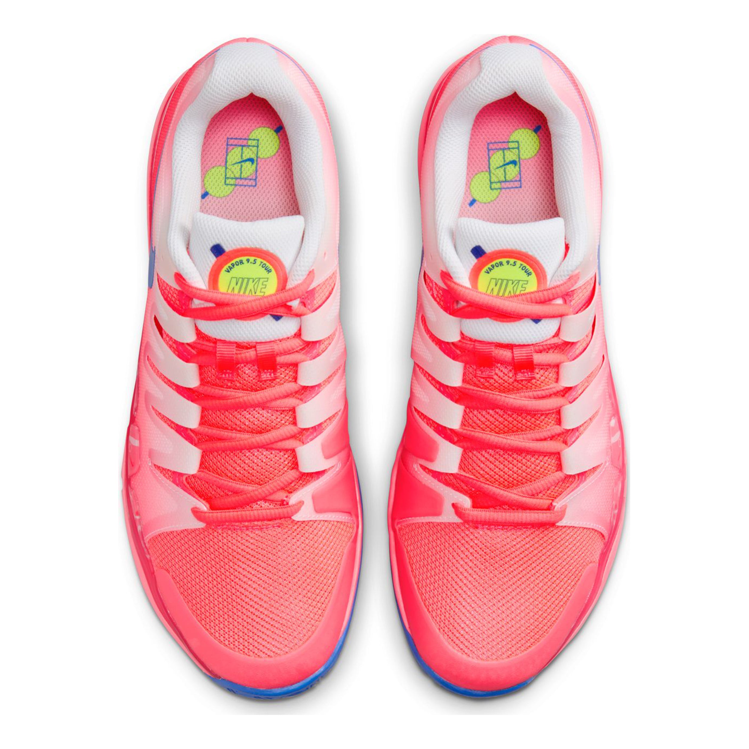 Air Zoom Court Vapor 9.5 Tour All court shoe Men - coral, blue