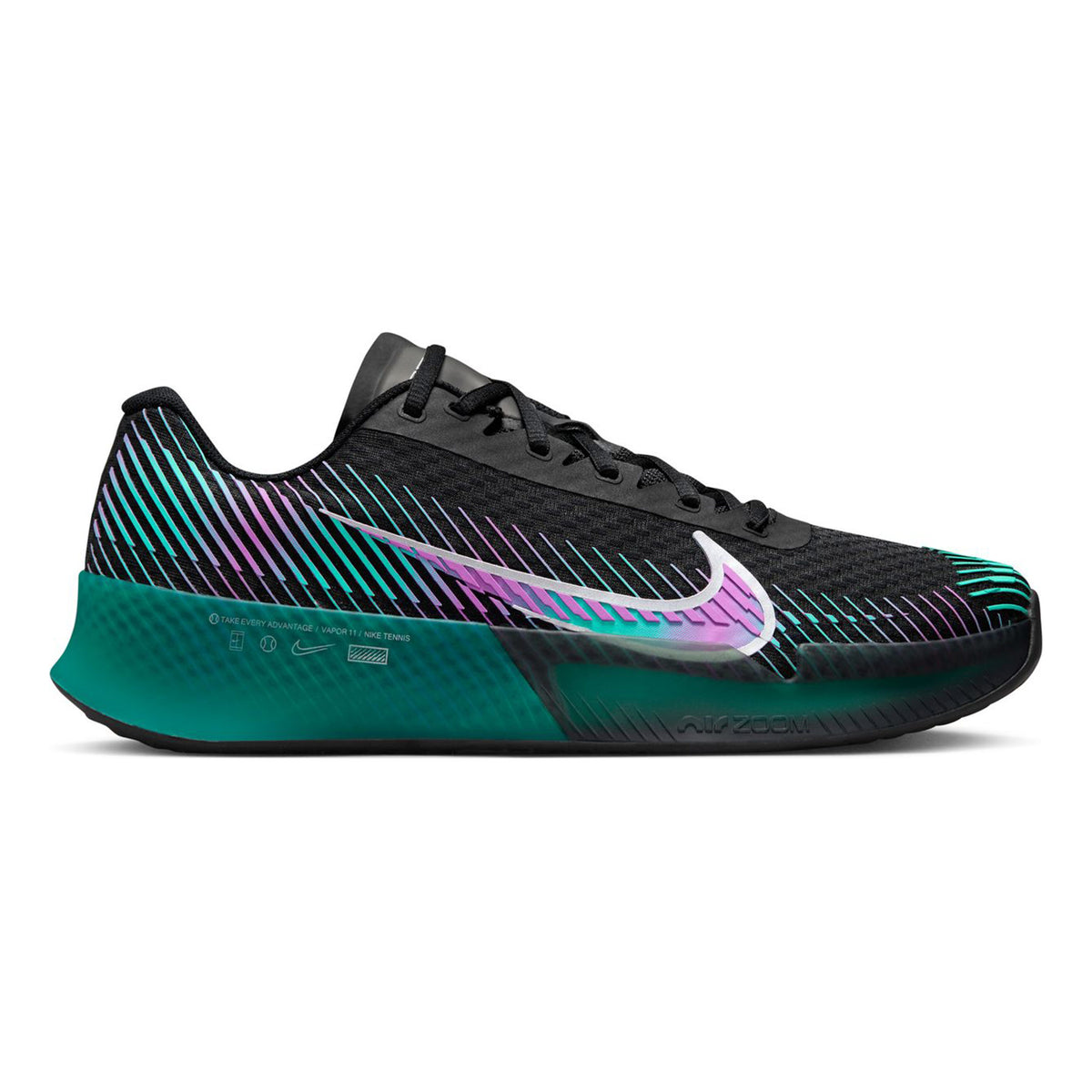 Nike Air Zoom Vapor 11 Premium All court shoe Men - black, multicoloured