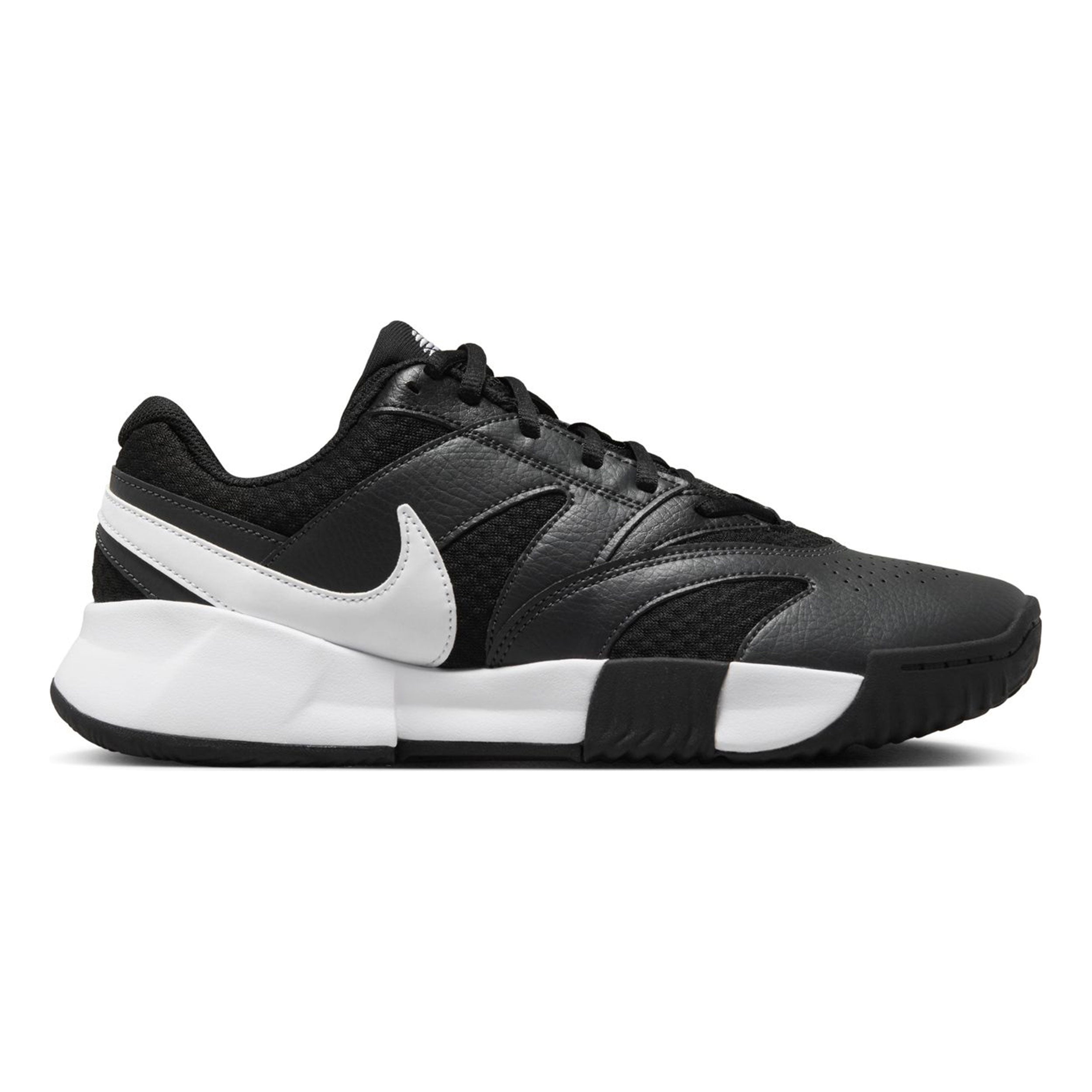 Nike Court Lite 4 Sandplatzschuh Damen-Schwarz,Weiß