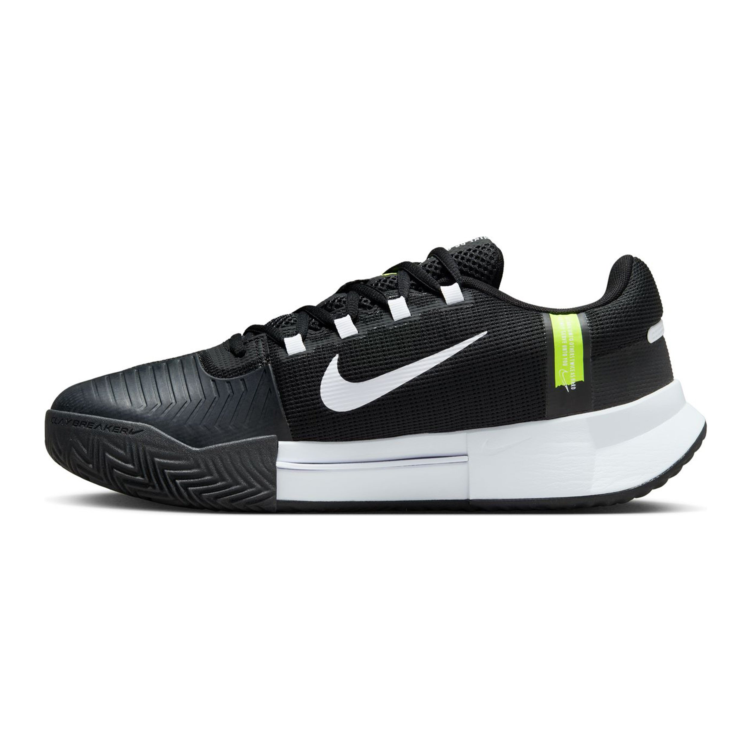 Zoom GP Challenge 1 Clay Court Shoe Men-Black,White | Tennis-Point