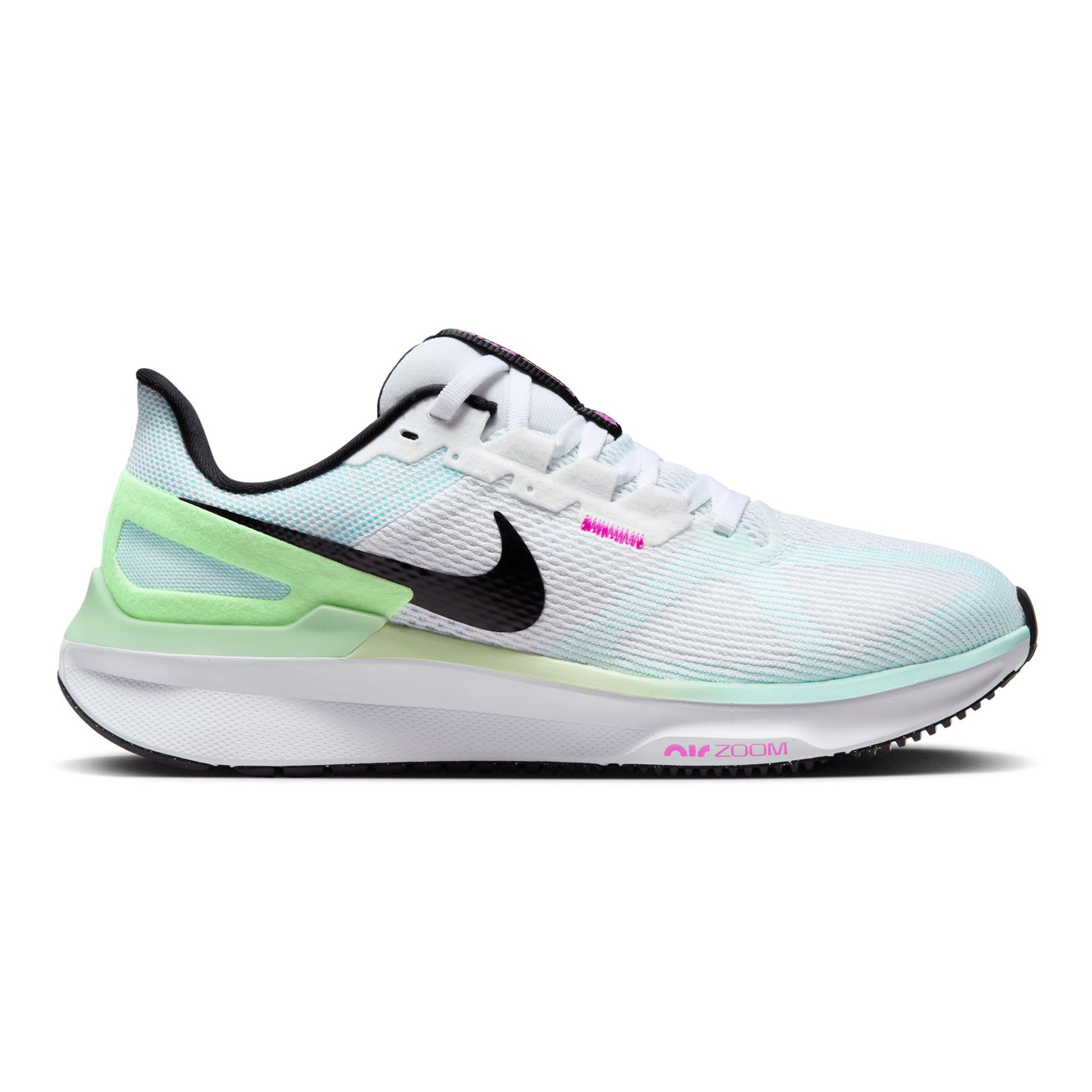 Nike Structure 25 Stability running shoe Women - white, light green