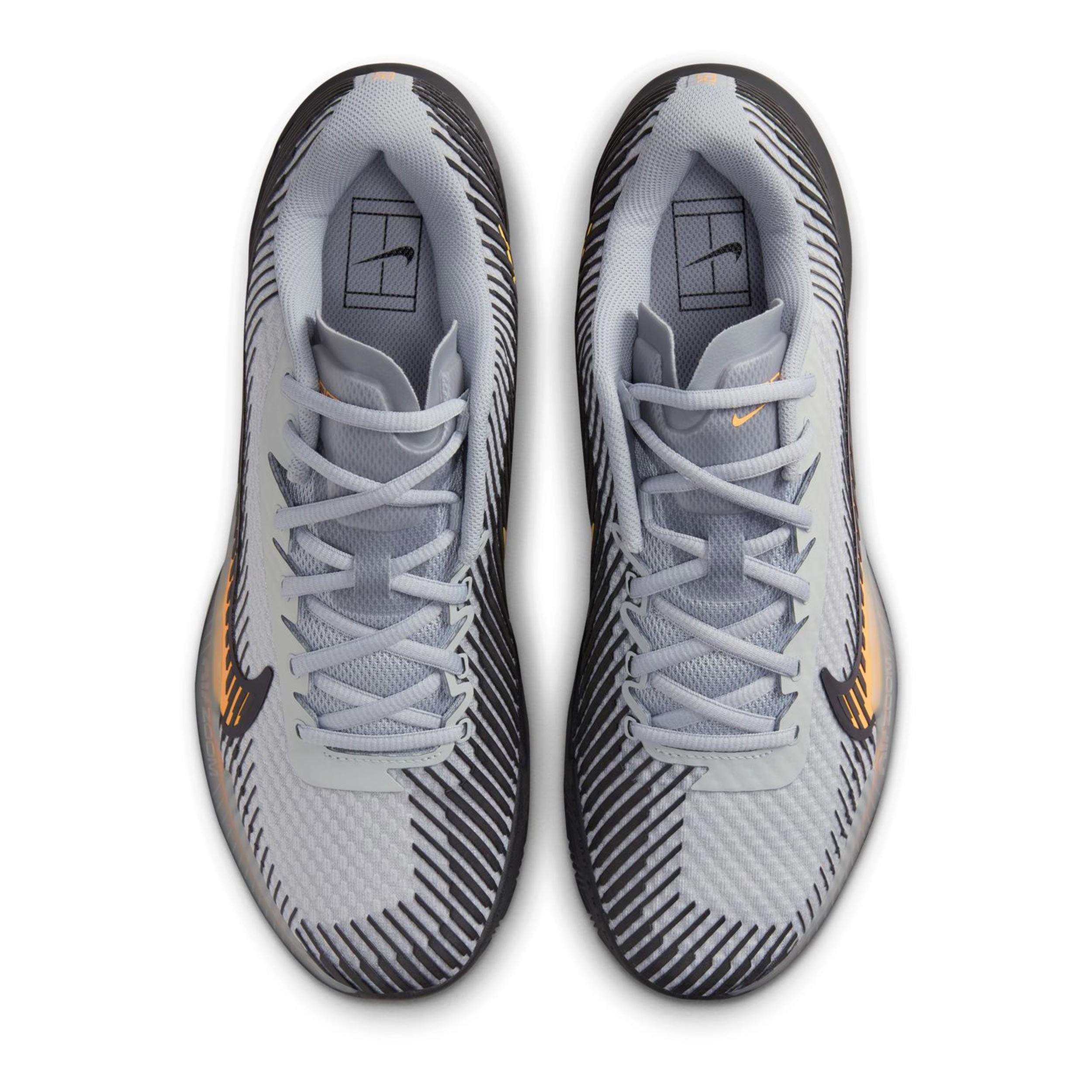 Air Zoom Vapor 11 Clay court shoe Men - grey, orange | Tennis-Point