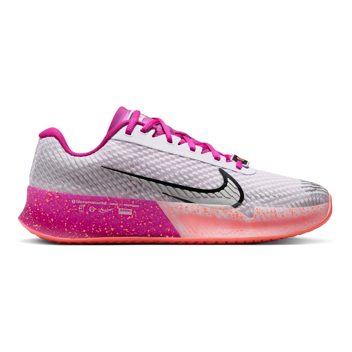Nike Air Zoom Vapor 11 Premium All court shoe Women - white, pink