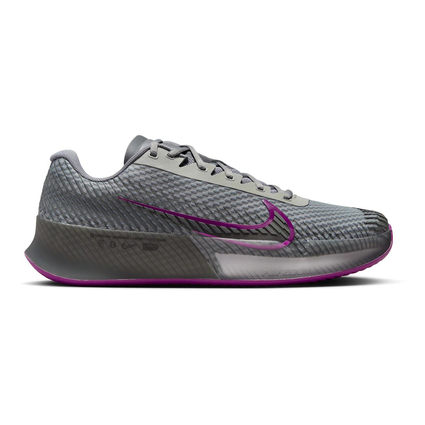Nike Air Zoom Vapor 11 Sandplatzschuh Herren-Grau,Berry