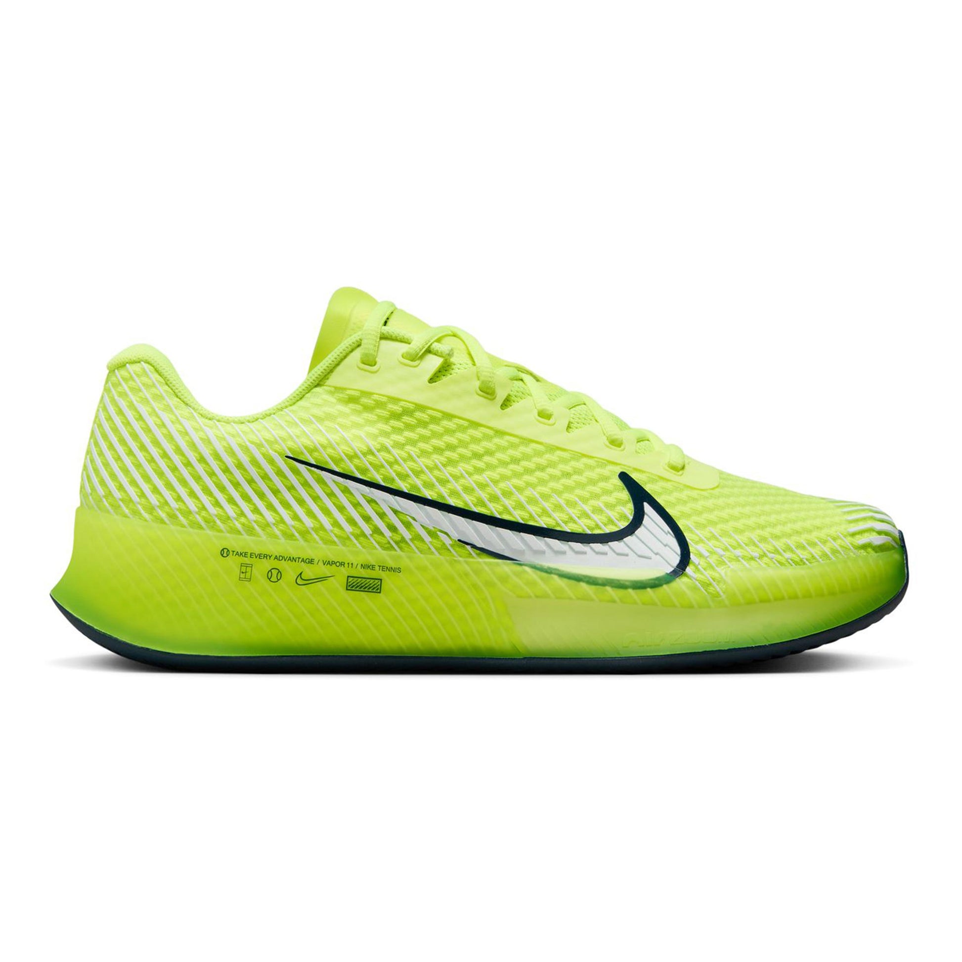 Nike Air Zoom Vapor 11 Clay court shoe Men - neon yellow,