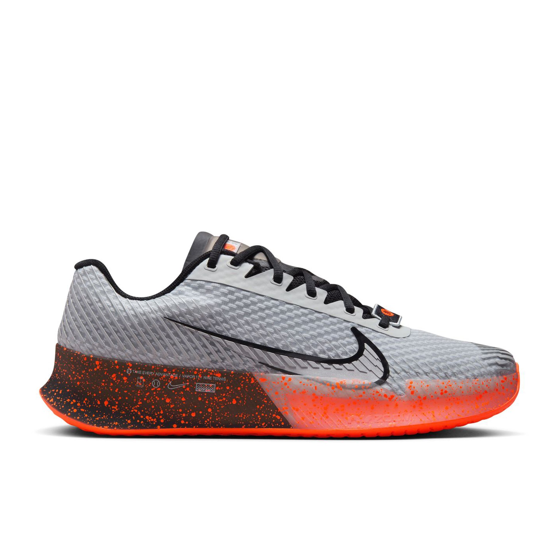 Nike Air Zoom Vapor 11 Premium All court shoe Men - white, orange