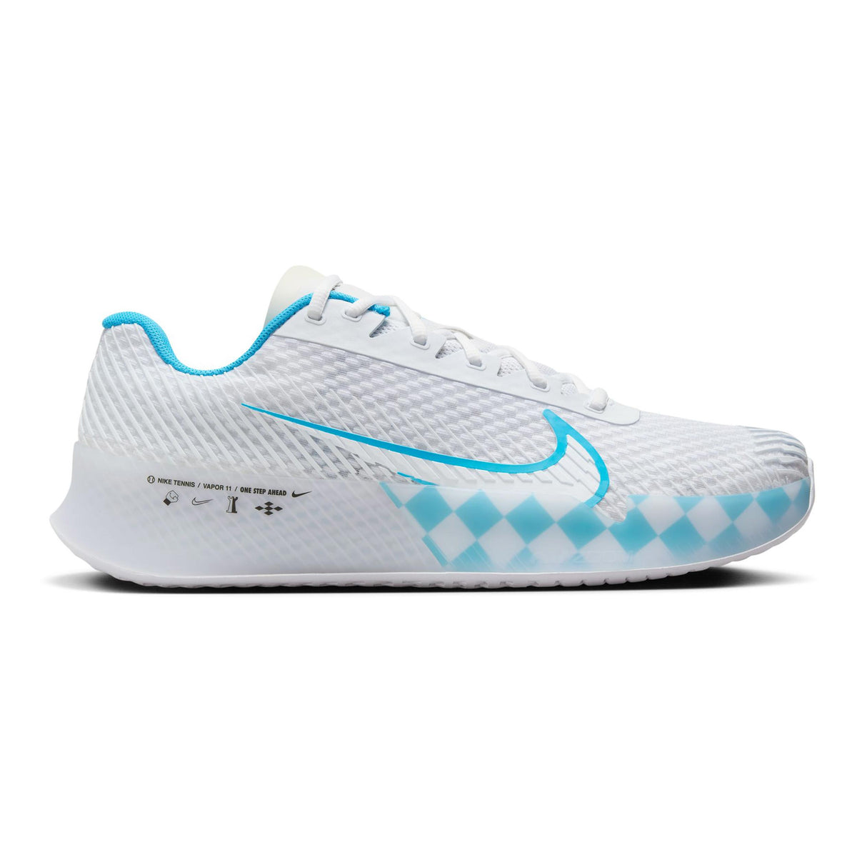 Nike Zoom Vapor 11 Allcourtschuh Herren - weiß, türkis