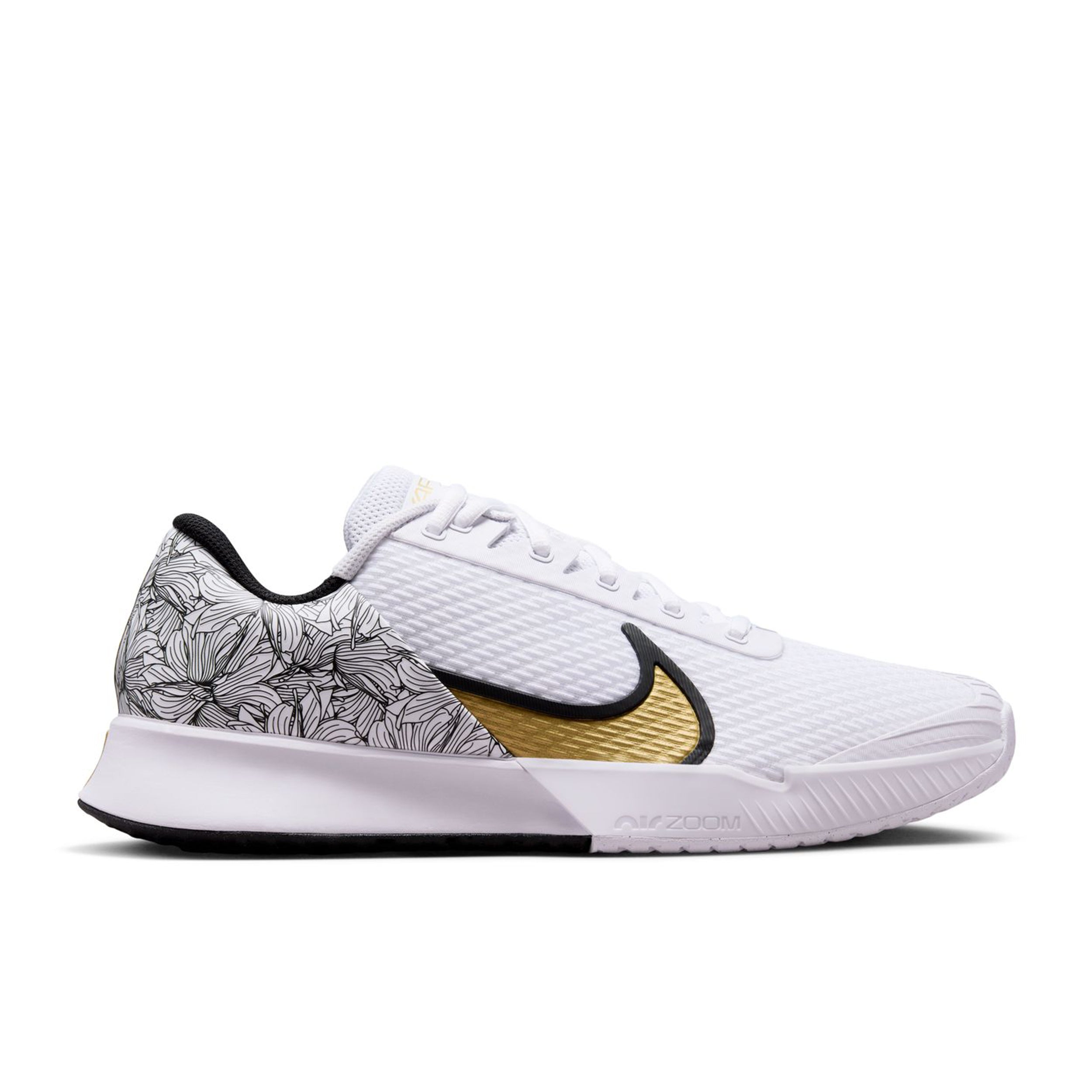Air Zoom Vapor Pro 2 Magnolia All Court Shoe Men-White,Black