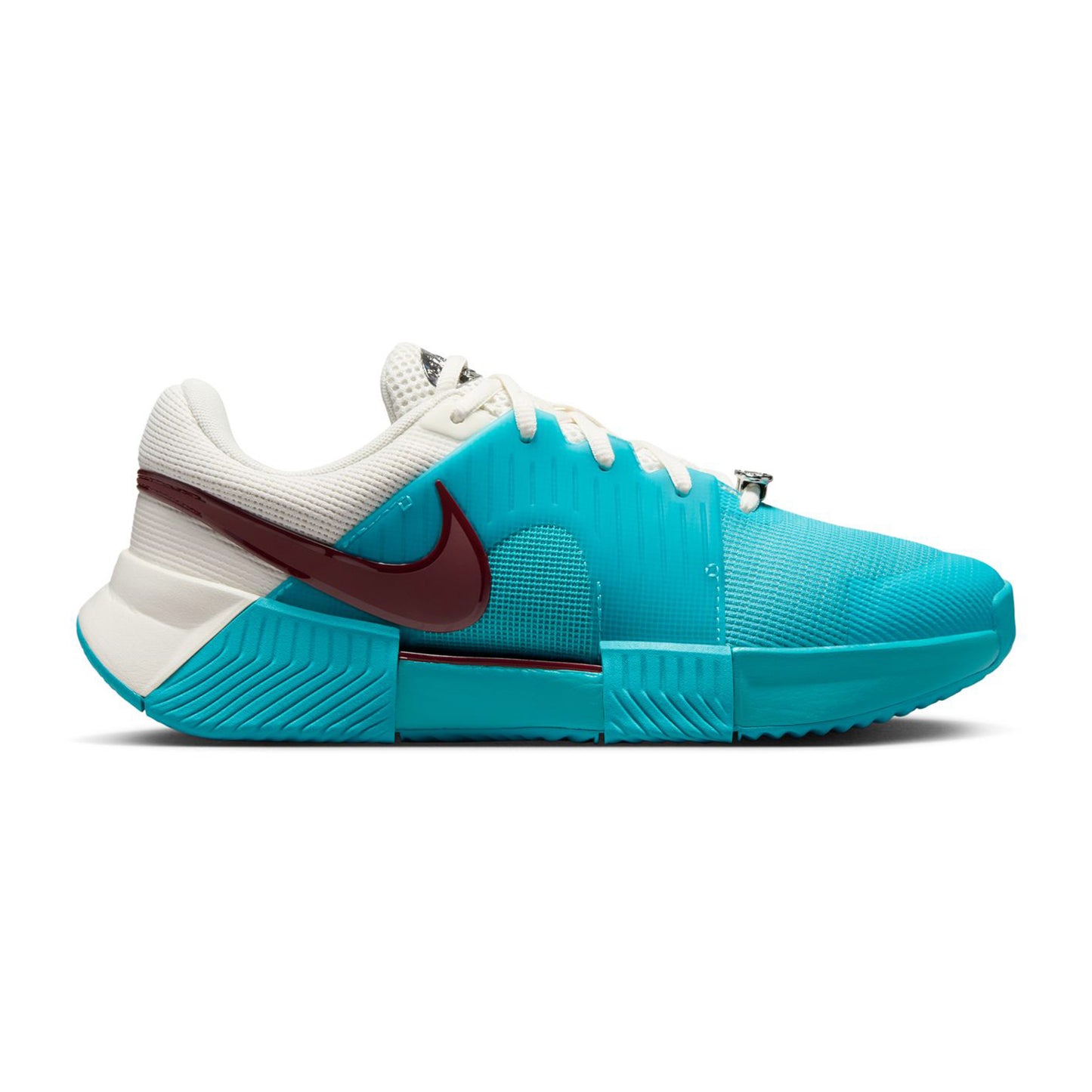 Nike GP Challenge 1 Sandplatzschuh Damen-Türkis,Creme