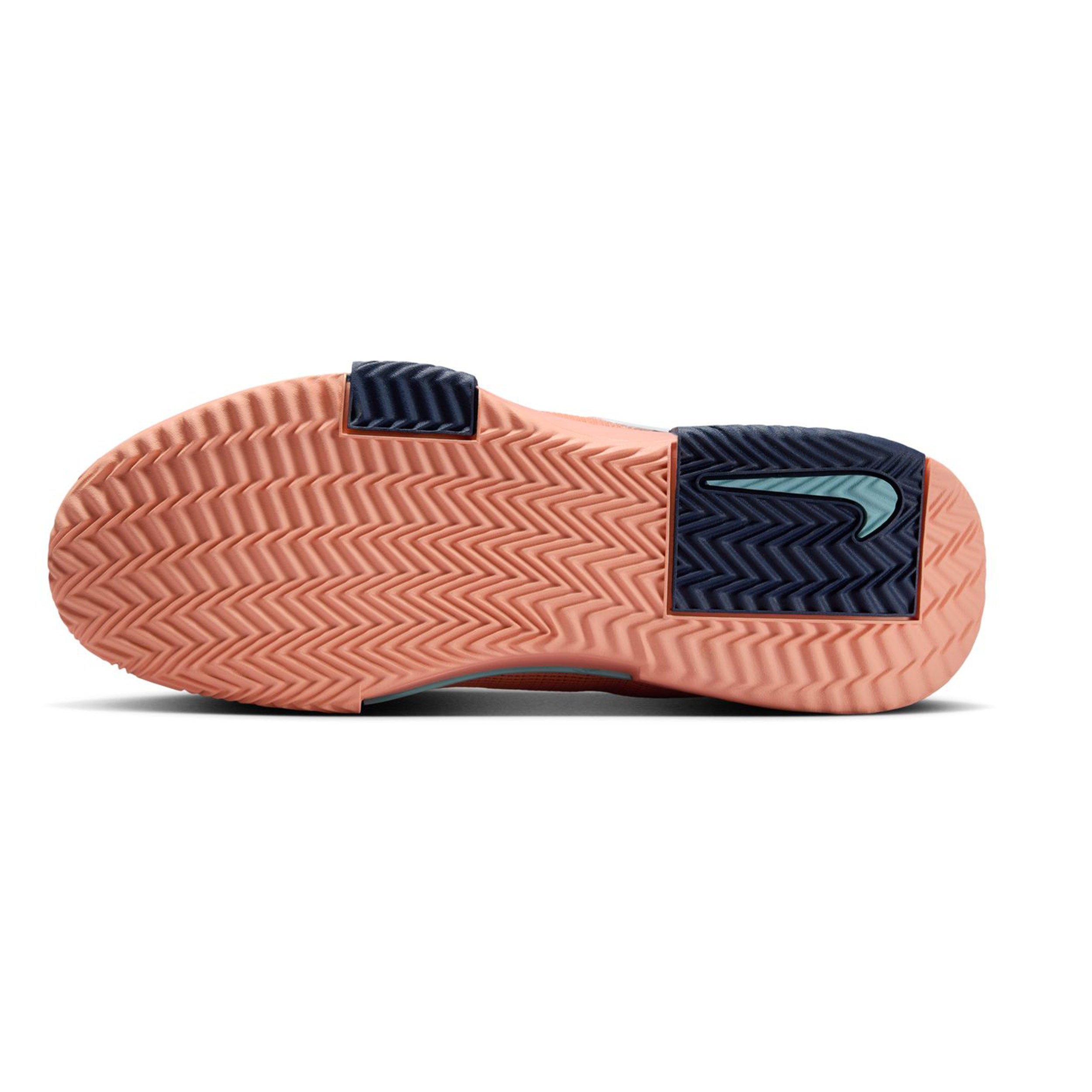 Zoom GP Challenge 1 Clay Court Shoe Men-Apricot,Dark Blue | Tennis
