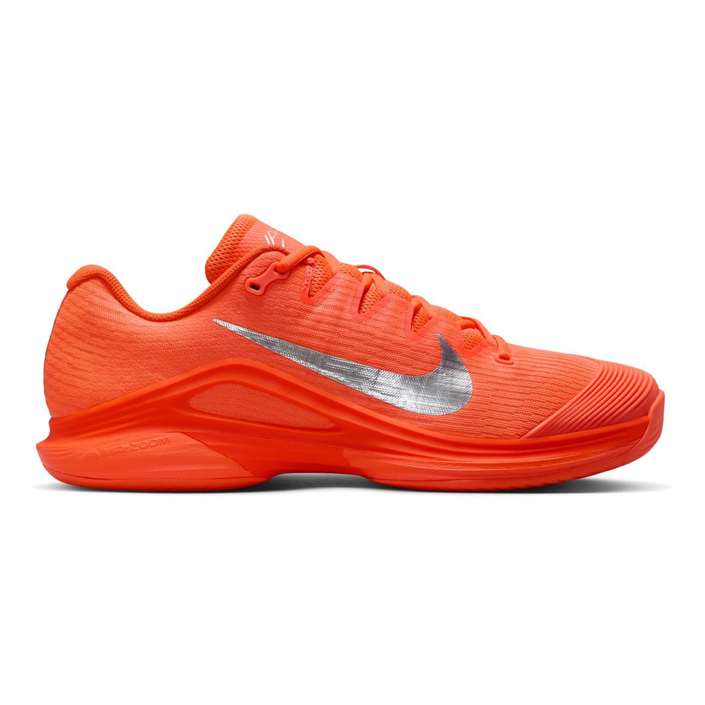 Nike Vapor 12 PRM USO Allcourtschuh Herren-Neonorange,Silber