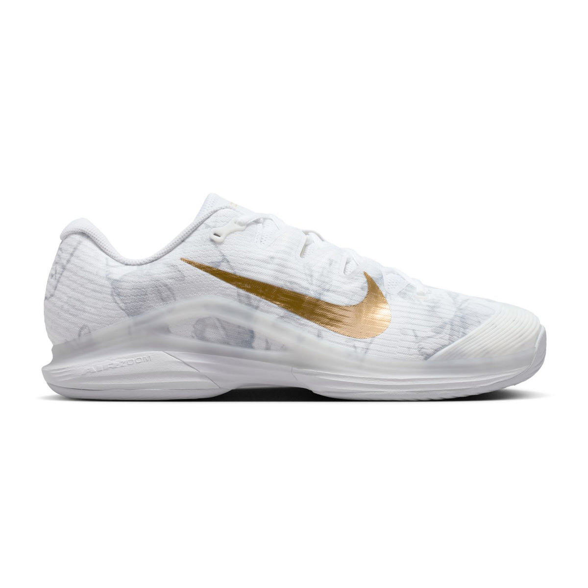 Nike Vapor 12 Magnolia All court shoe Men - white, gold