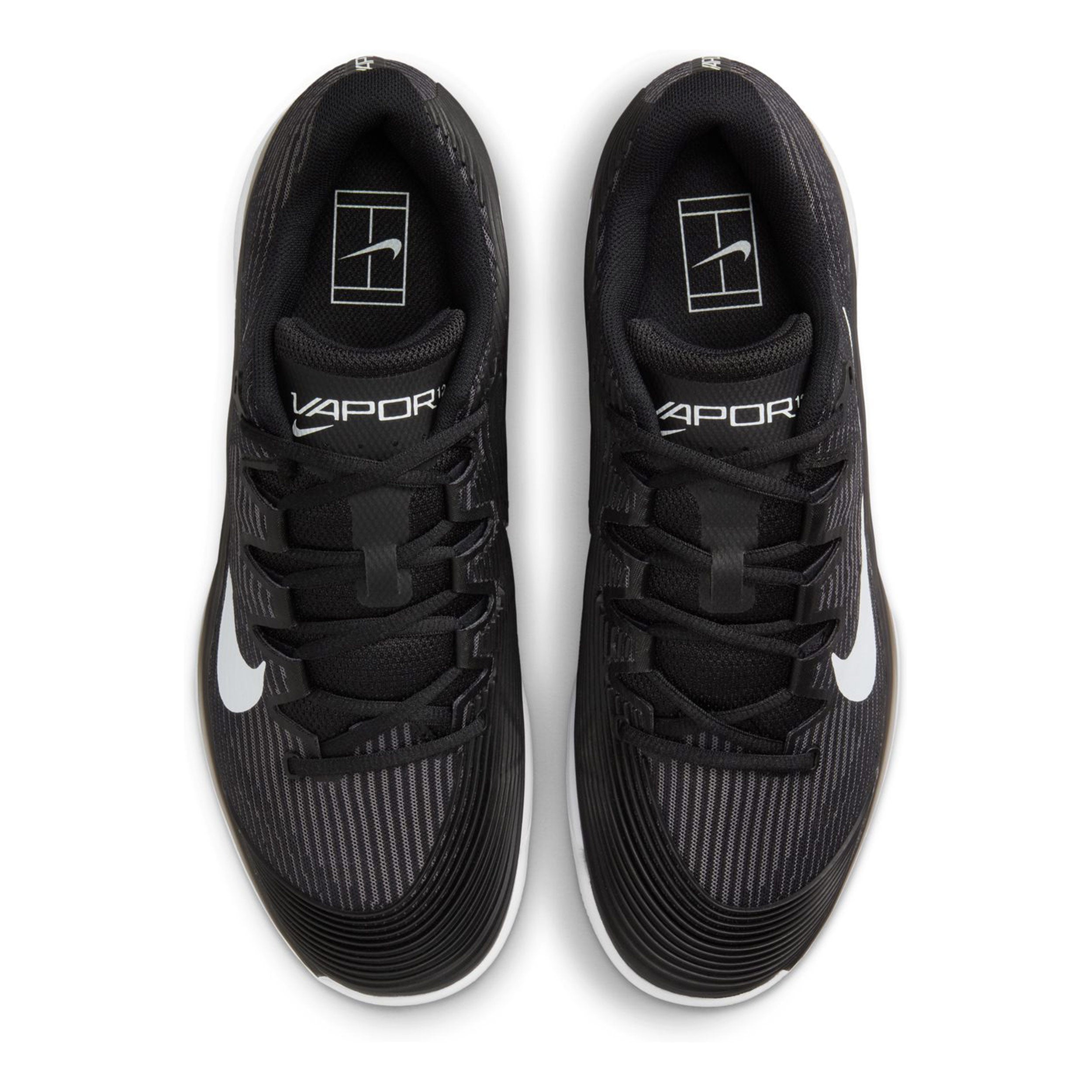 Zoom Vapor 12 All court shoe Men-black | Tennis-Point
