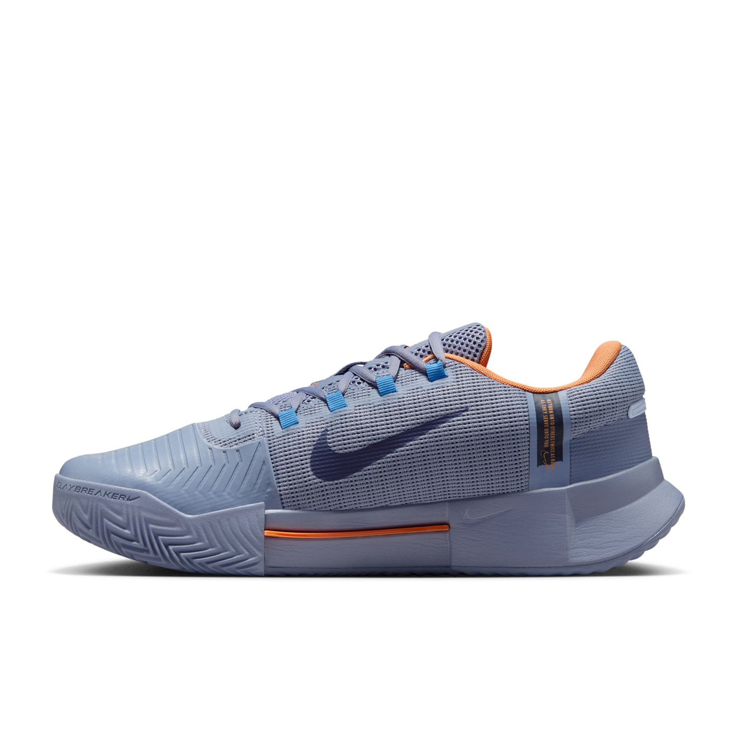 Zoom GP Challenge 1 Clay Court Shoe Men-Blue Grey,Dark Blue