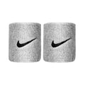 Swoosh Schweißband 2er Pack kurz - hellgrau, schwarz
