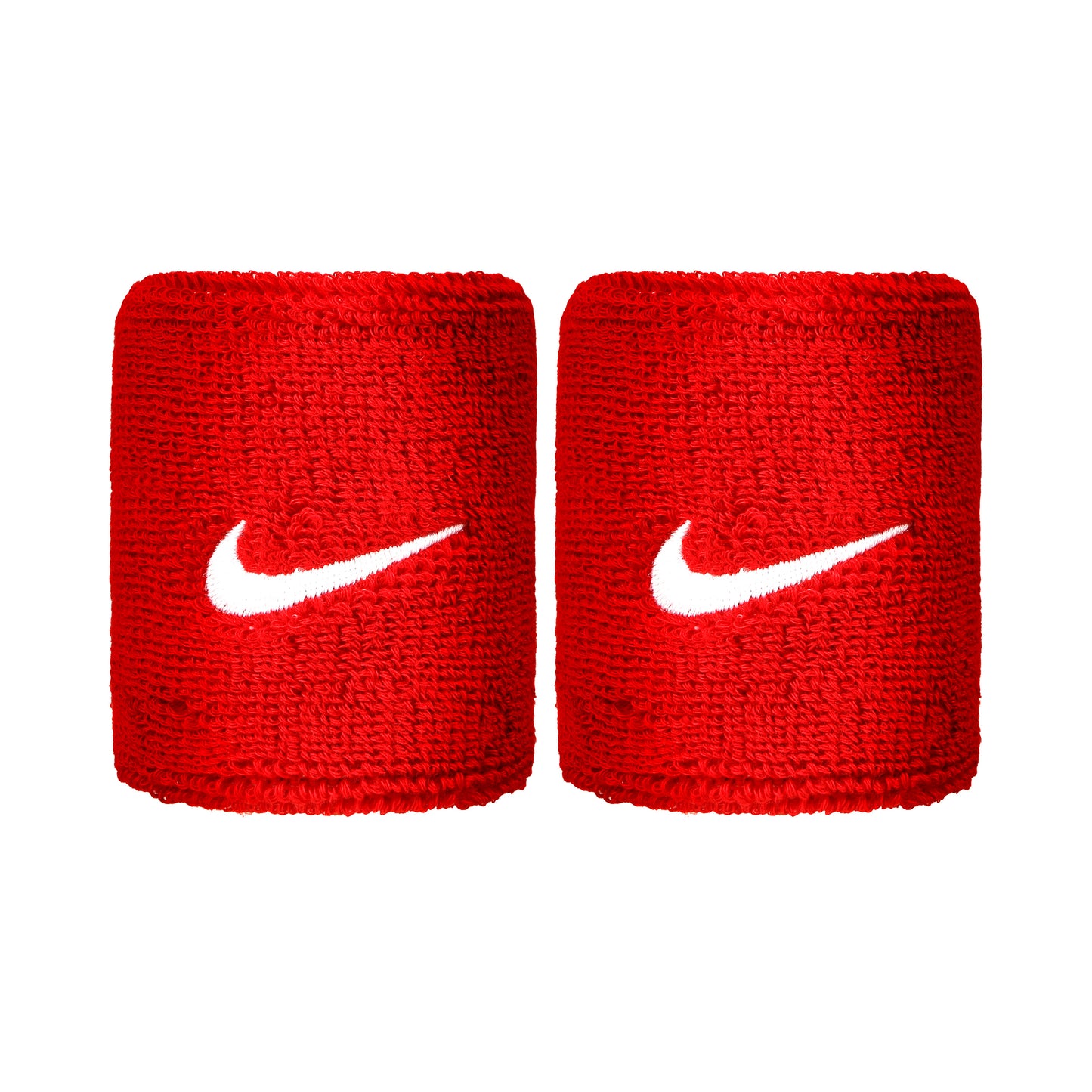 Nike Swoosh Wristband 2 Pack short - red, white