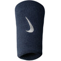 Swoosh Doublewide Schweißband 2er Pack-Dunkelblau,Weiß