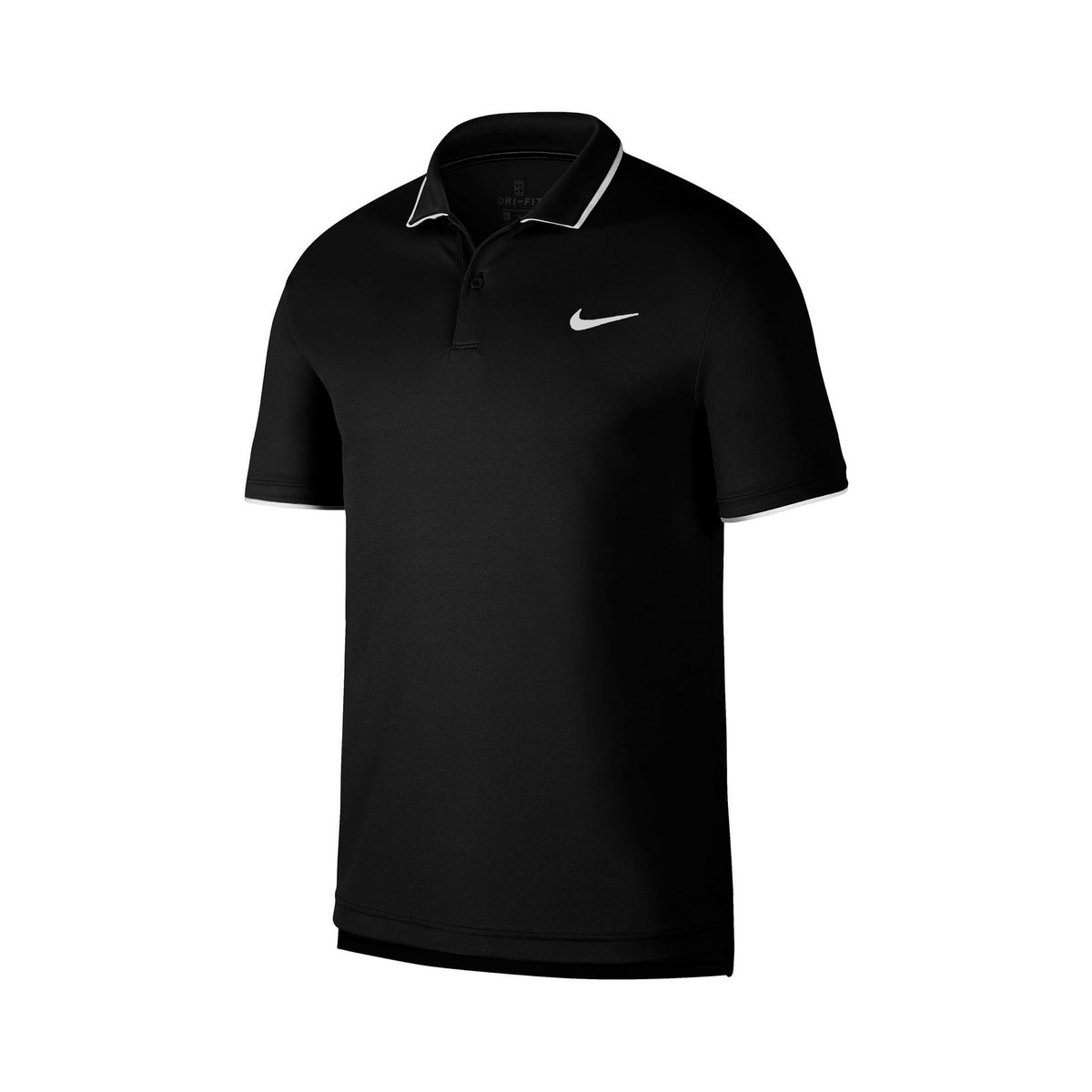 Nike Court Dry Team Polo Boys - black, white