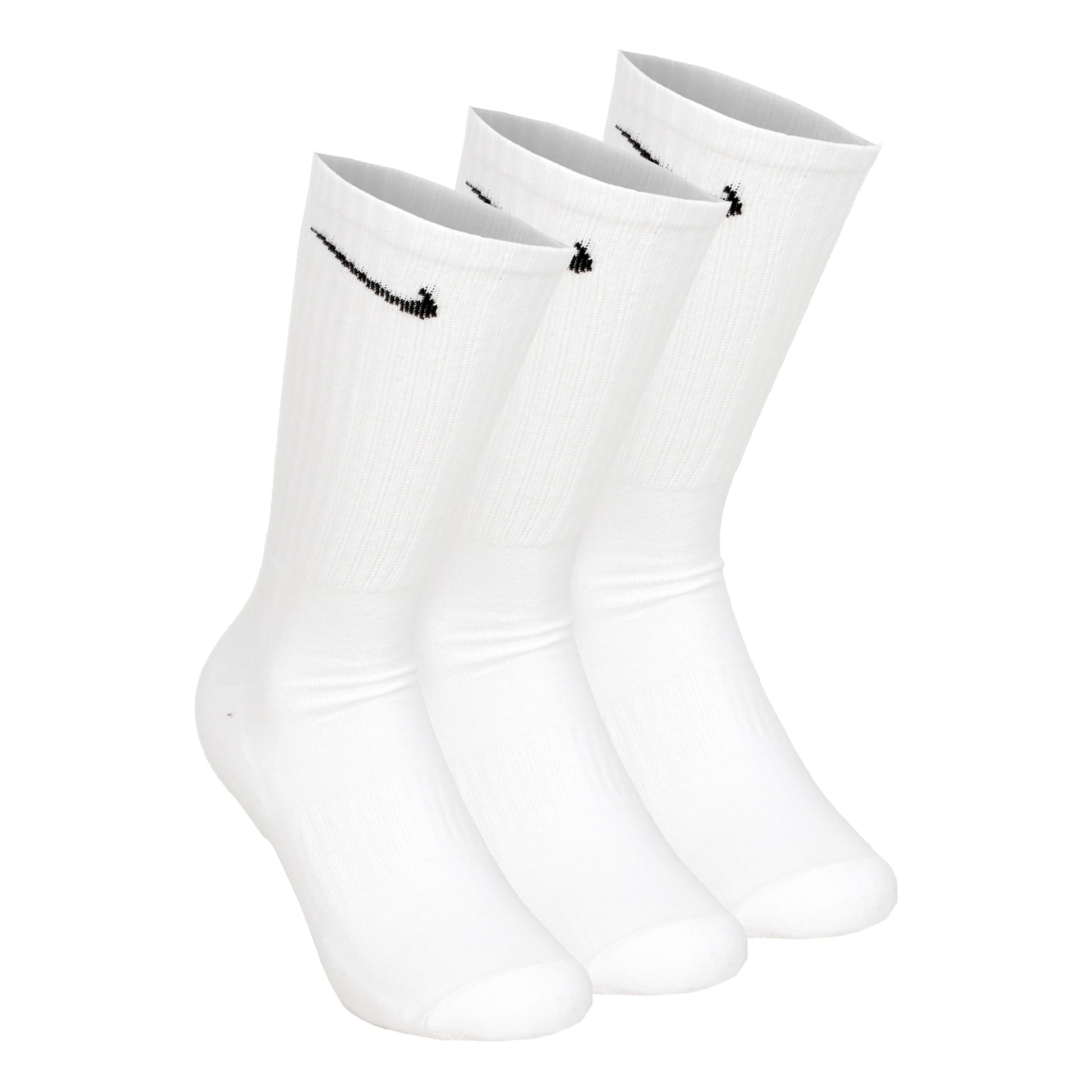 Nike Everyday Cushioned Tennissocken 3er Pack Unisex - weiß, schwarz