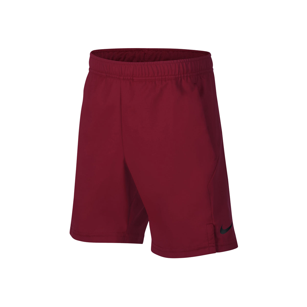 Nike Court Dry  Shorts Jungen - dunkelrot, schwarz