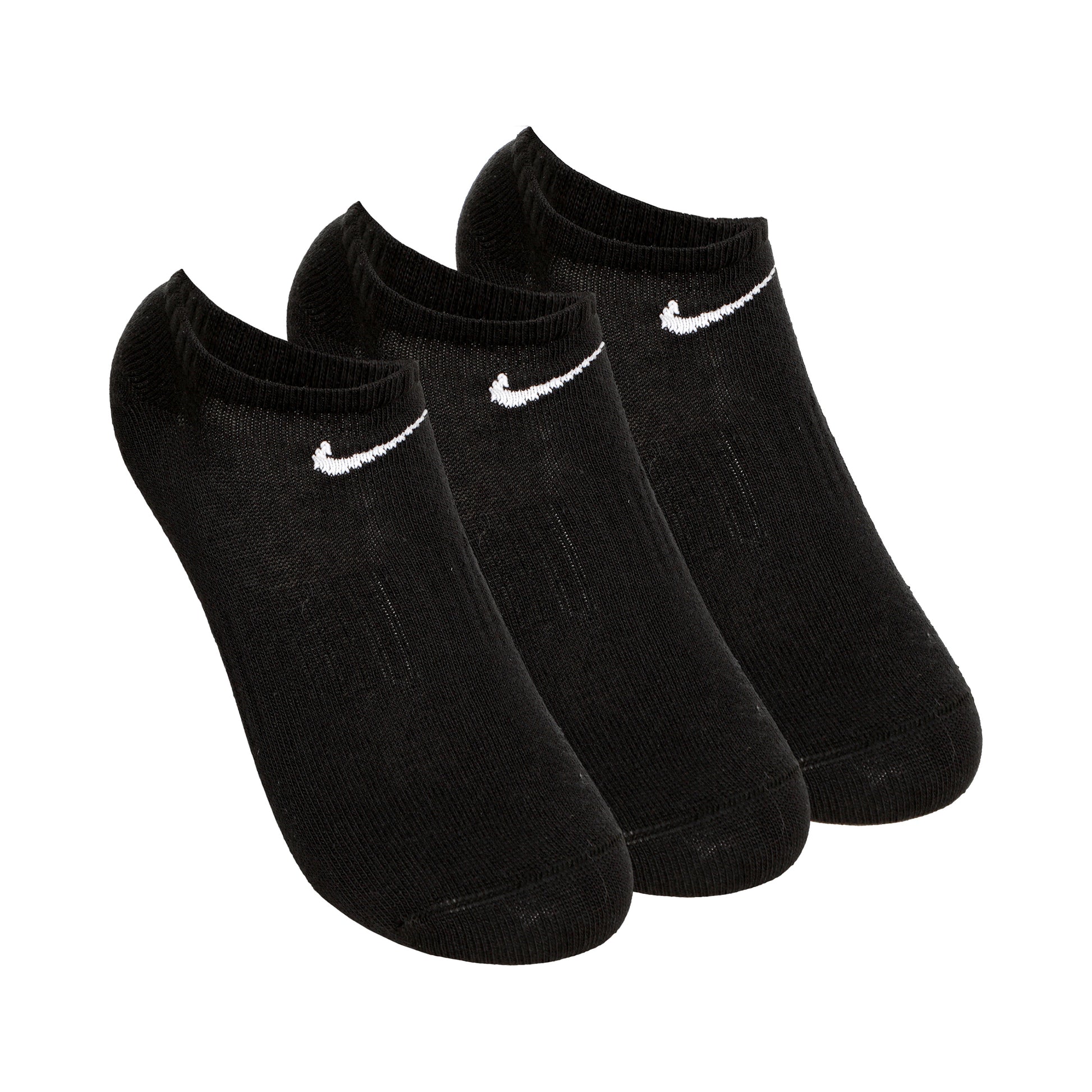 Nike Everyday Lightweight Tennis Socks 3 Pack Unisex - black, white