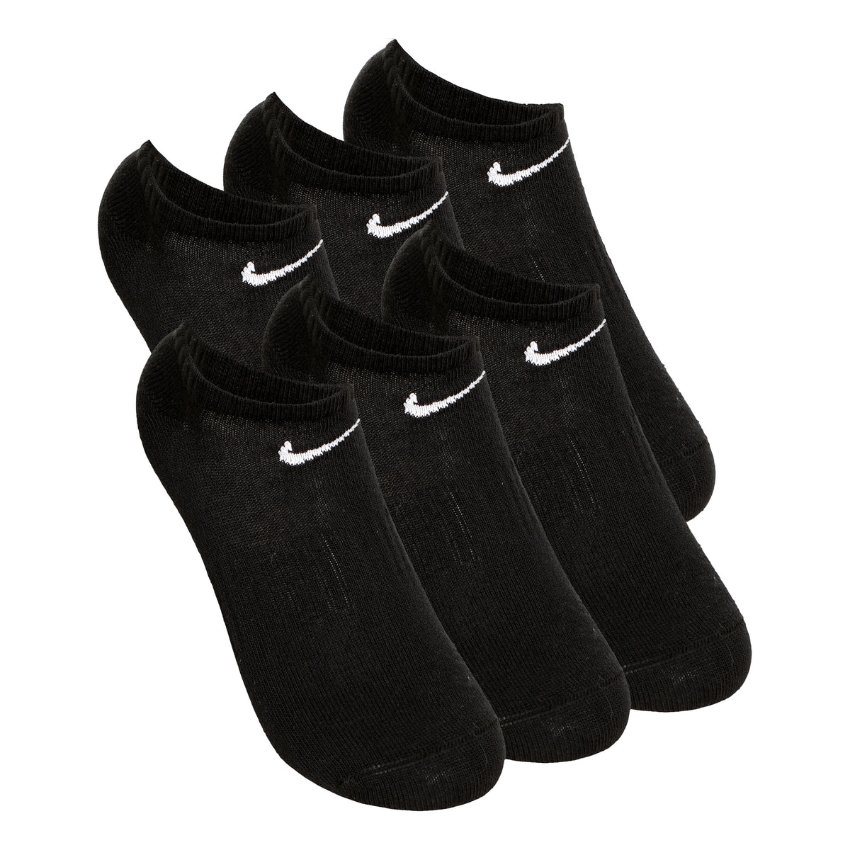 Nike Everyday Lightweight Tennissocken 6er Pack Unisex - schwarz, weiß