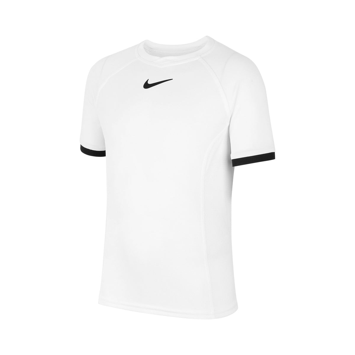 Nike Court Dri-Fit T-Shirt Jungen - weiß, schwarz