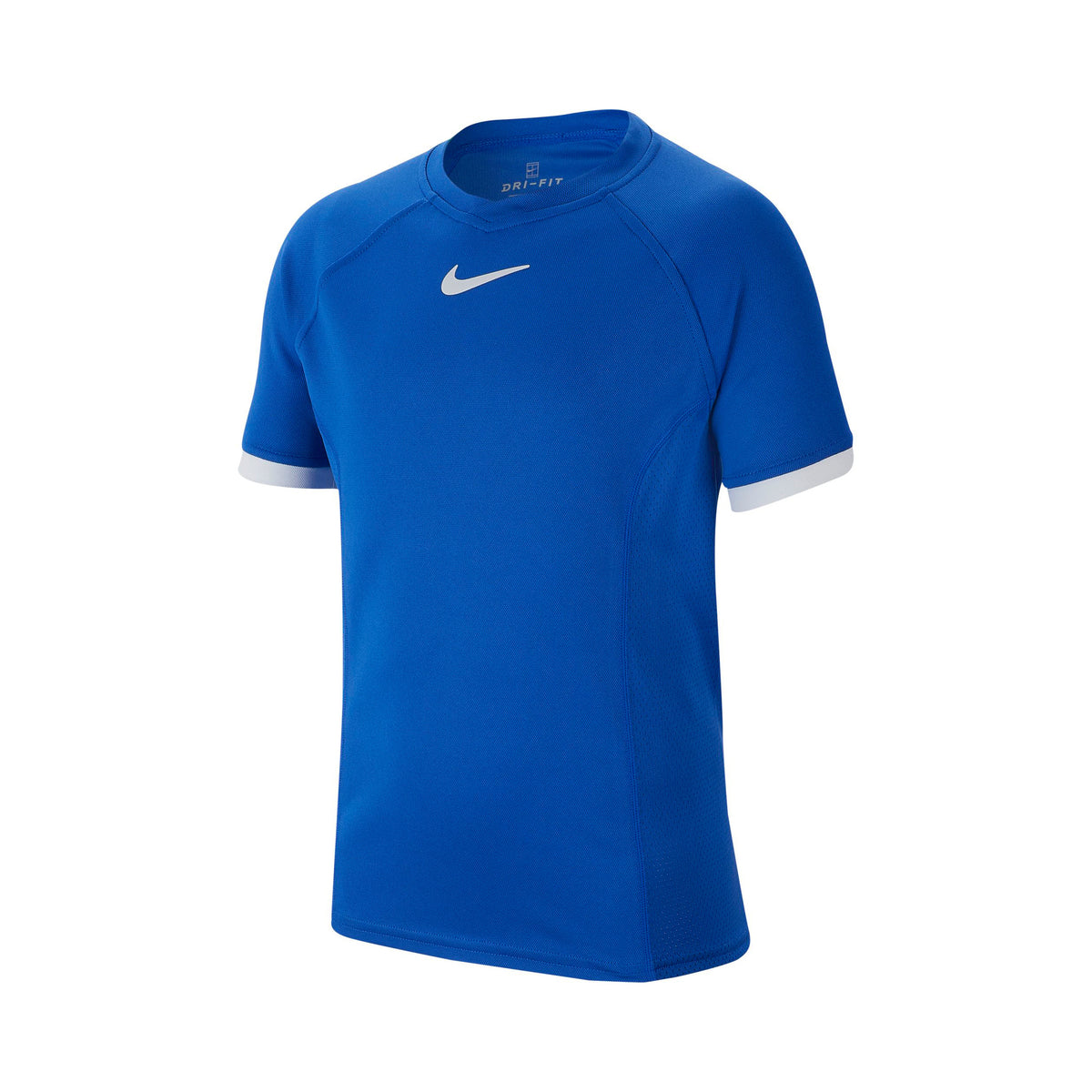 Nike Court Dri-Fit T-Shirt Boys - blue, white
