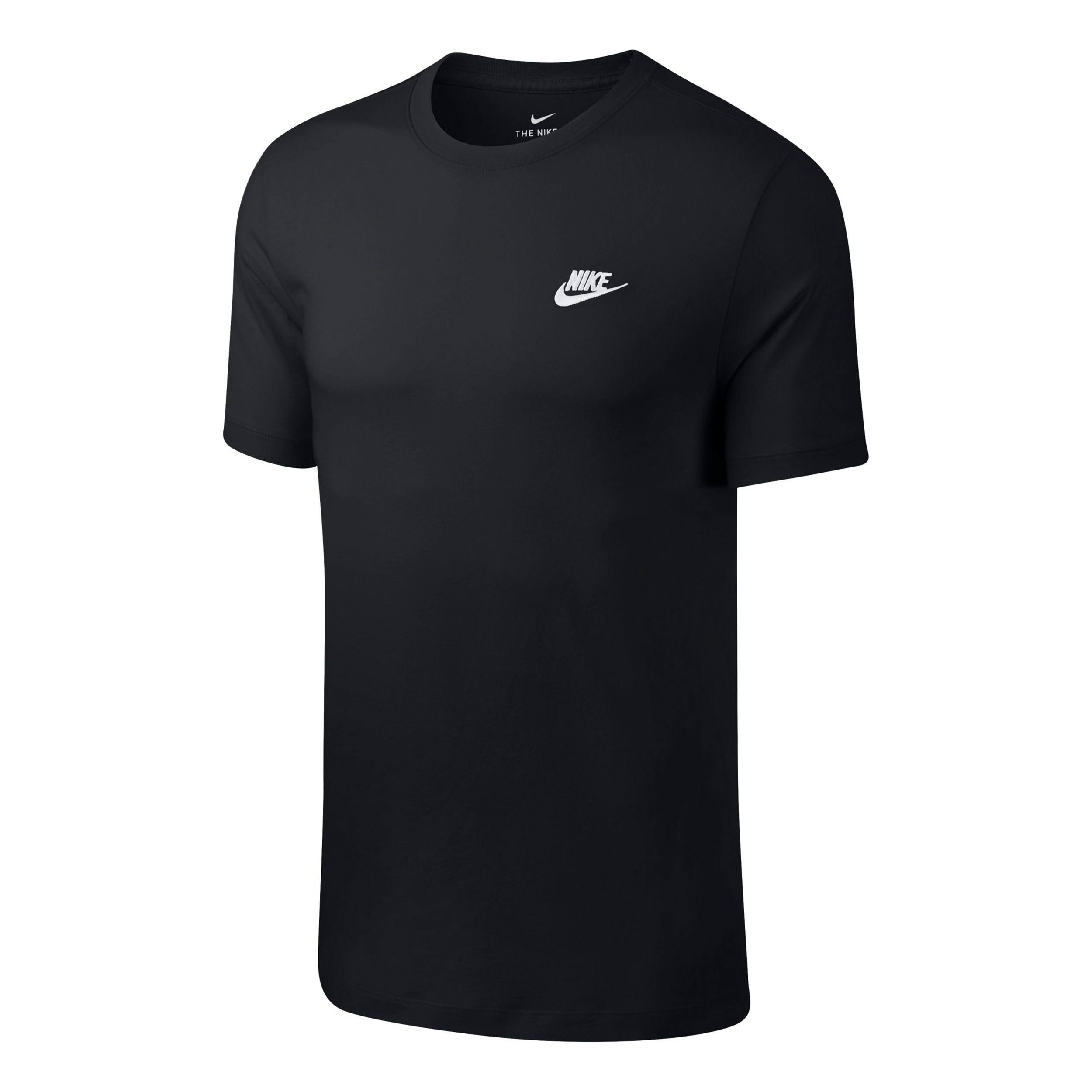 Nike Sportswear Club T-Shirt Men - black, white