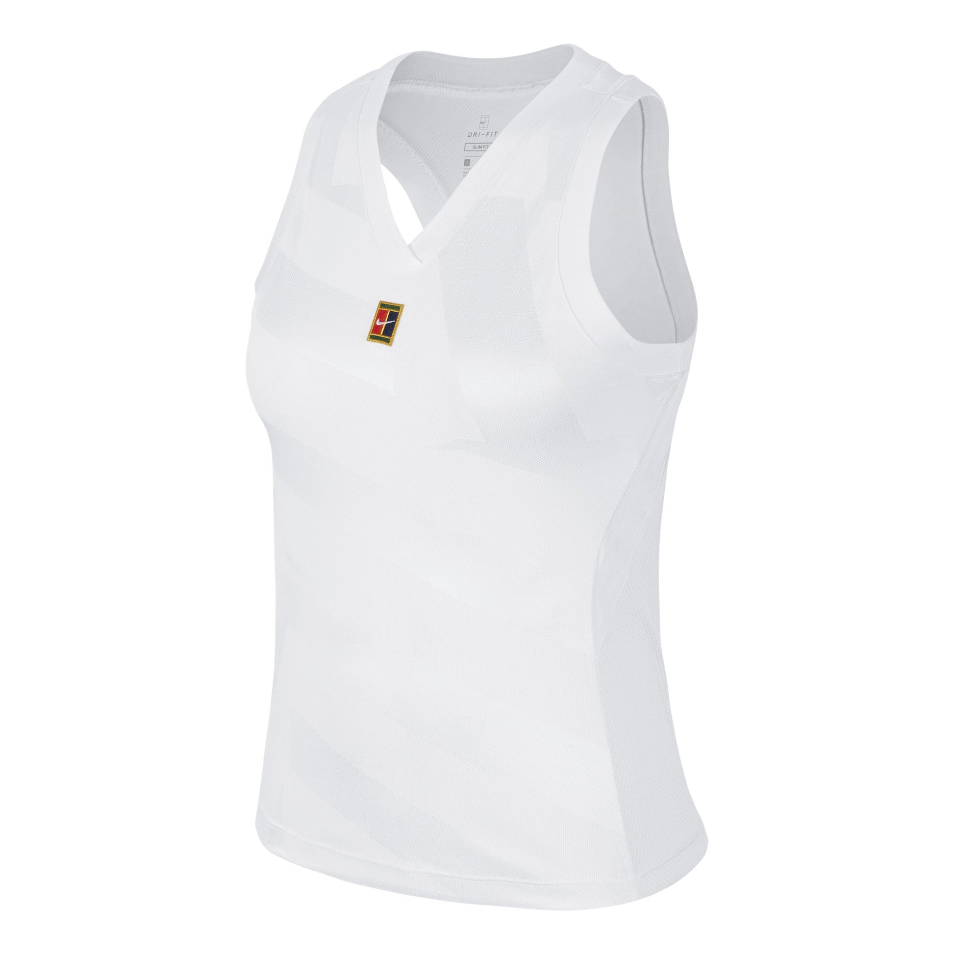 Nike Court Dri-Fit Slam Tank-Top Damen - weiß, mehrfarbig