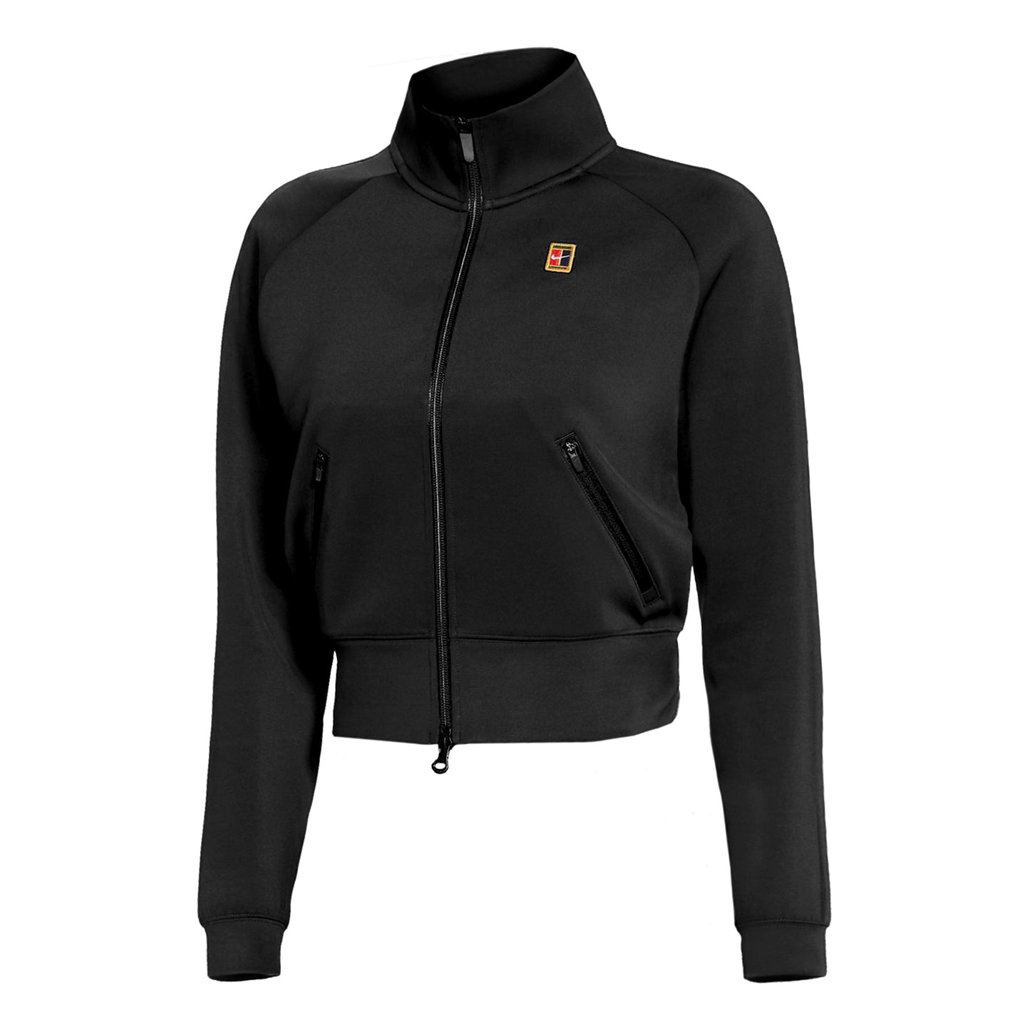 Nike Court Dri-Fit Heritage Trainingsjacke Damen - schwarz,
