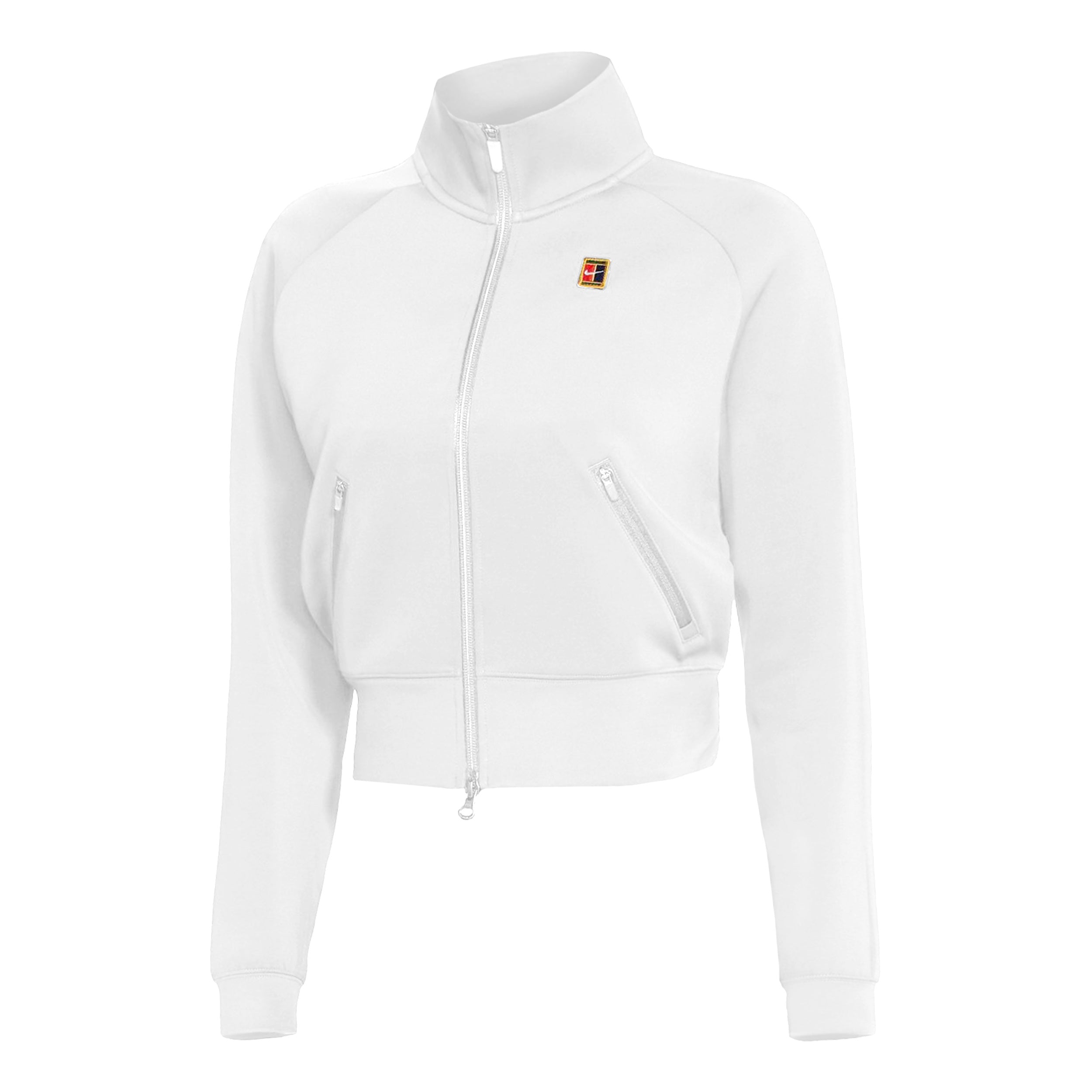 Court Dri-Fit Heritage Training jacket Women - white, | Tennis-Point