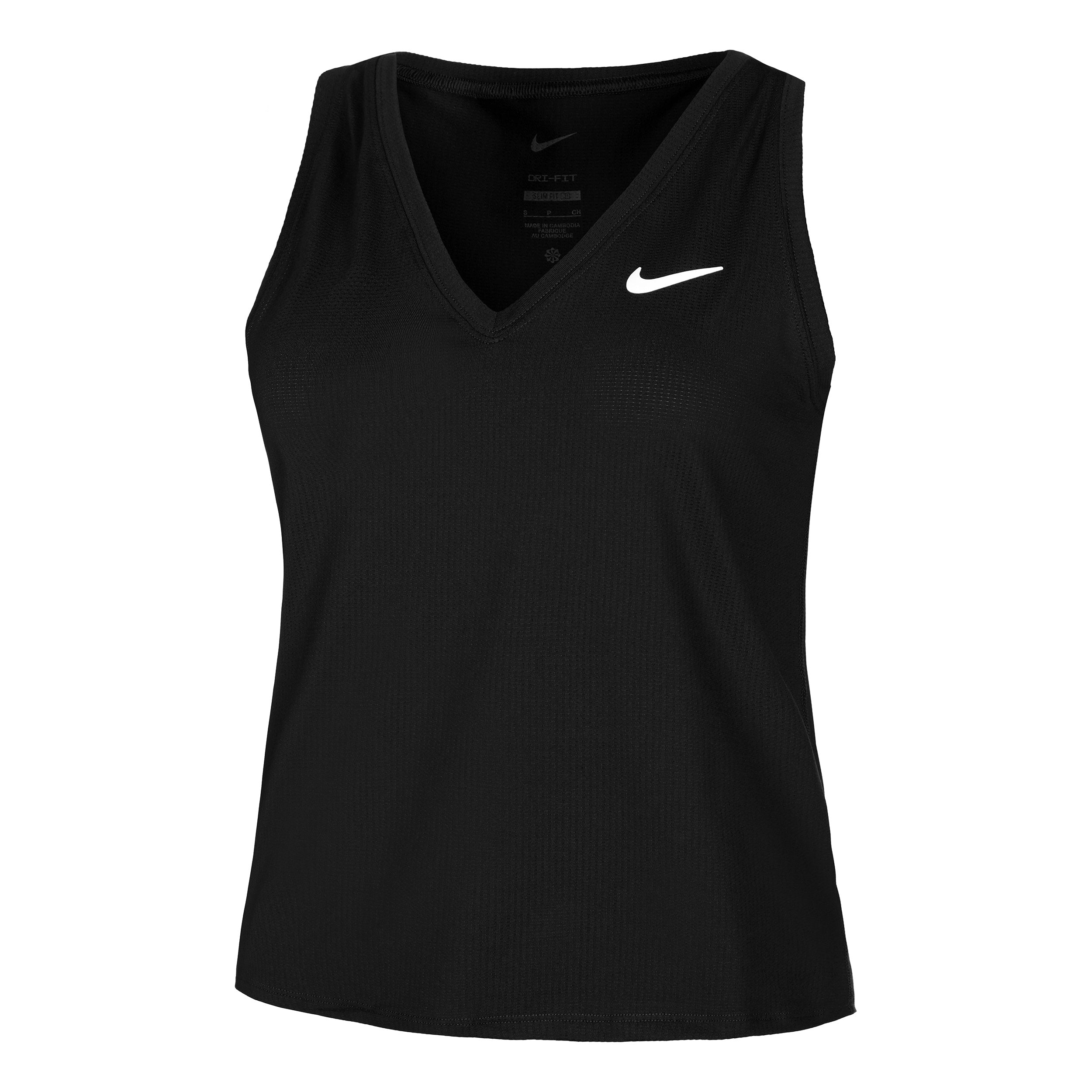 Nike Court Victory Tank-Top Damen-Schwarz