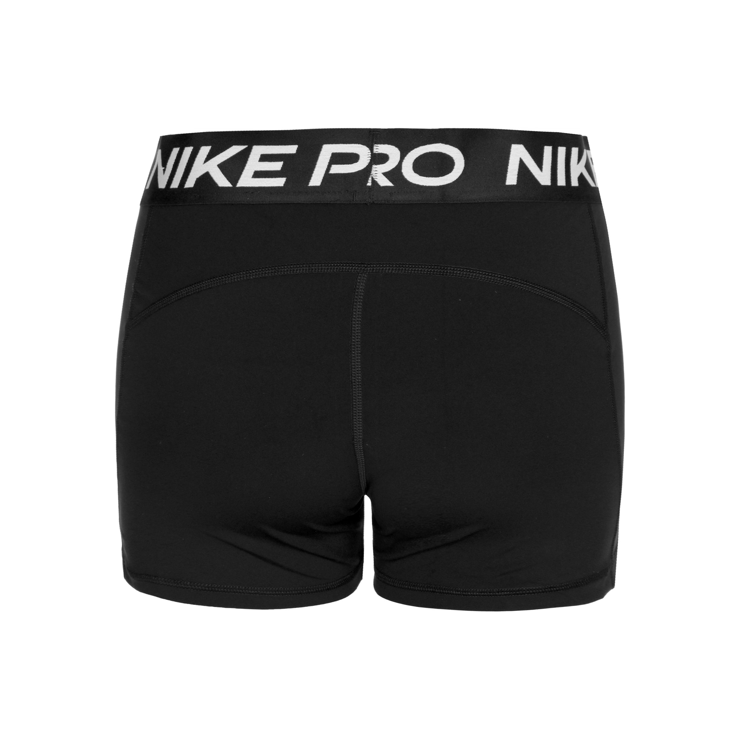 Pro 3in Ball Shorts Women-Black,White | Tennis-Point