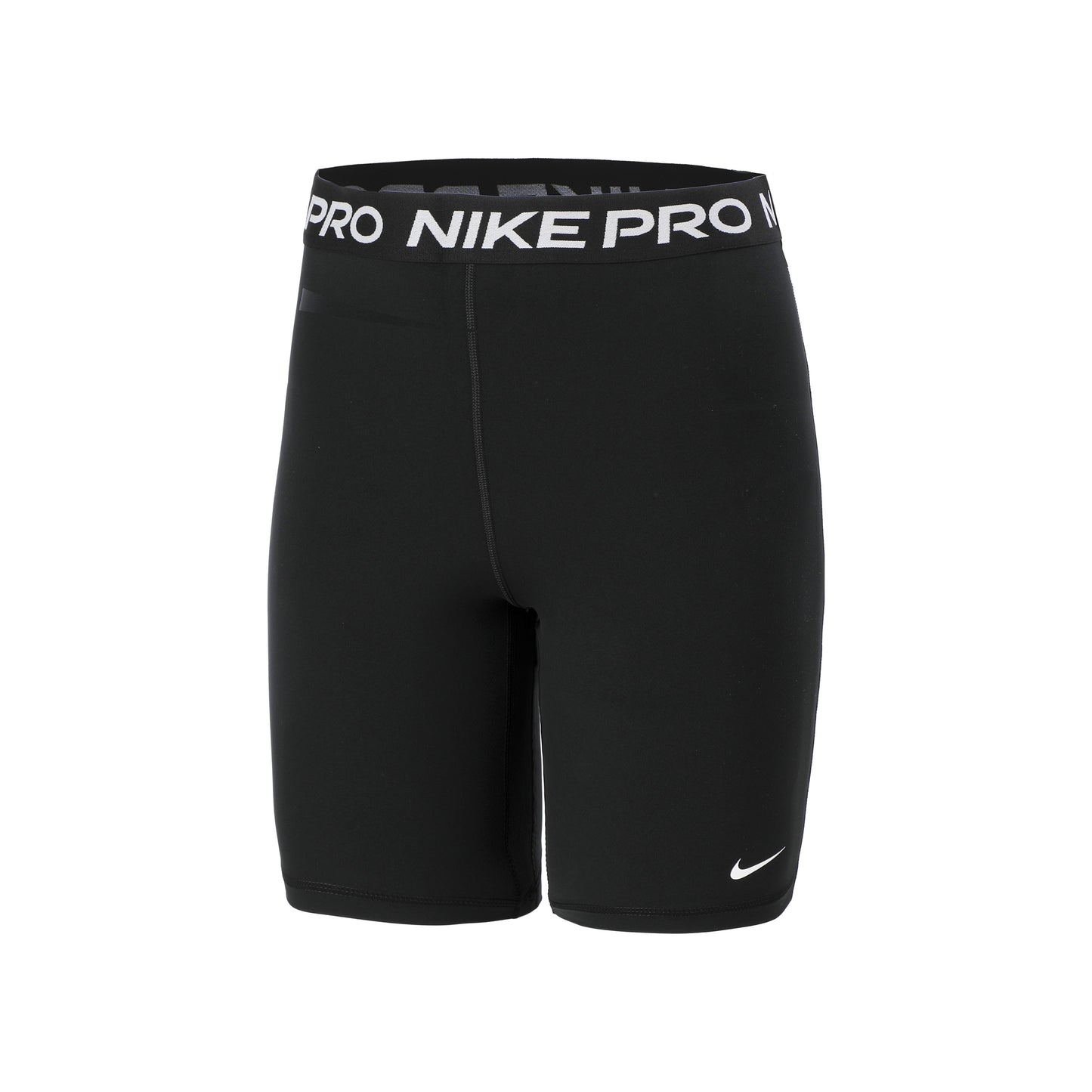 Nike Pro 365 High Waist 7in Ballshorts Damen-Schwarz,Weiß