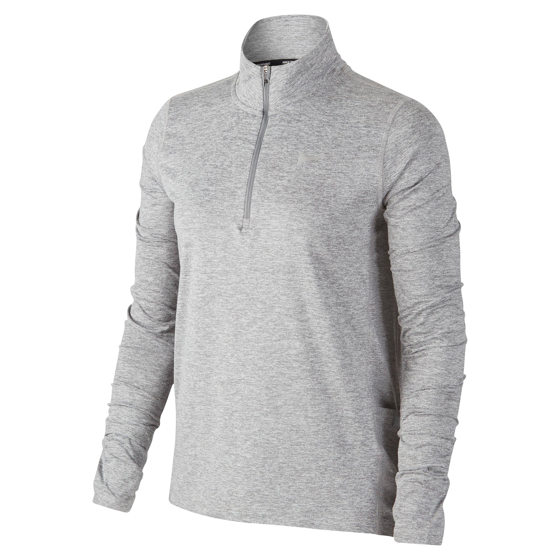 Nike Element Half-Zip Long Sleeve Women-Lightgrey,Silver