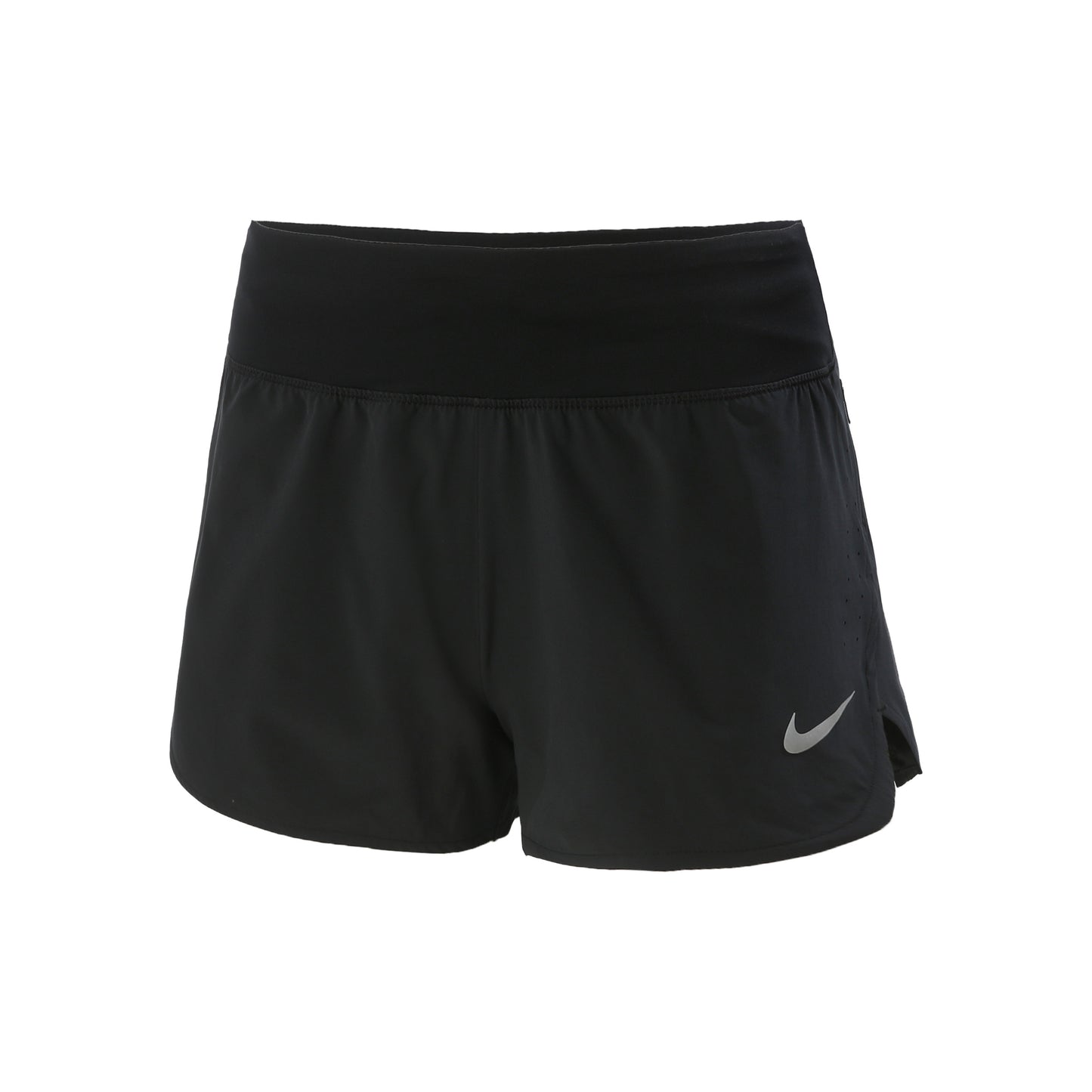 Nike Eclipse 3in Shorts Damen - schwarz, silber