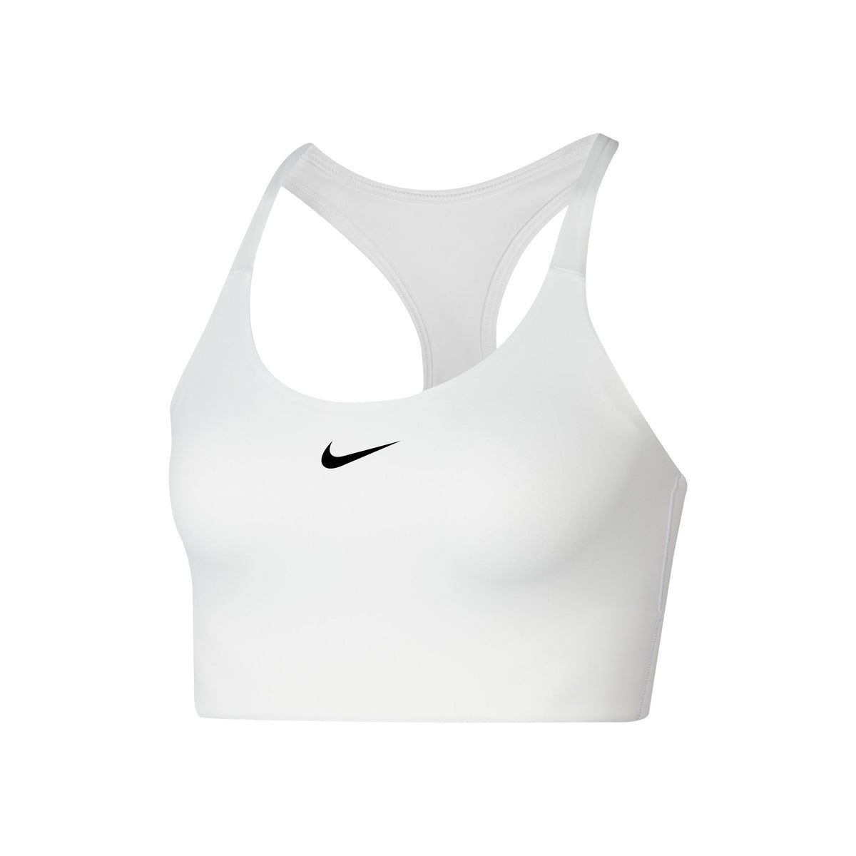 Nike Dri-Fit Swoosh Sport-BH Damen - weiß,