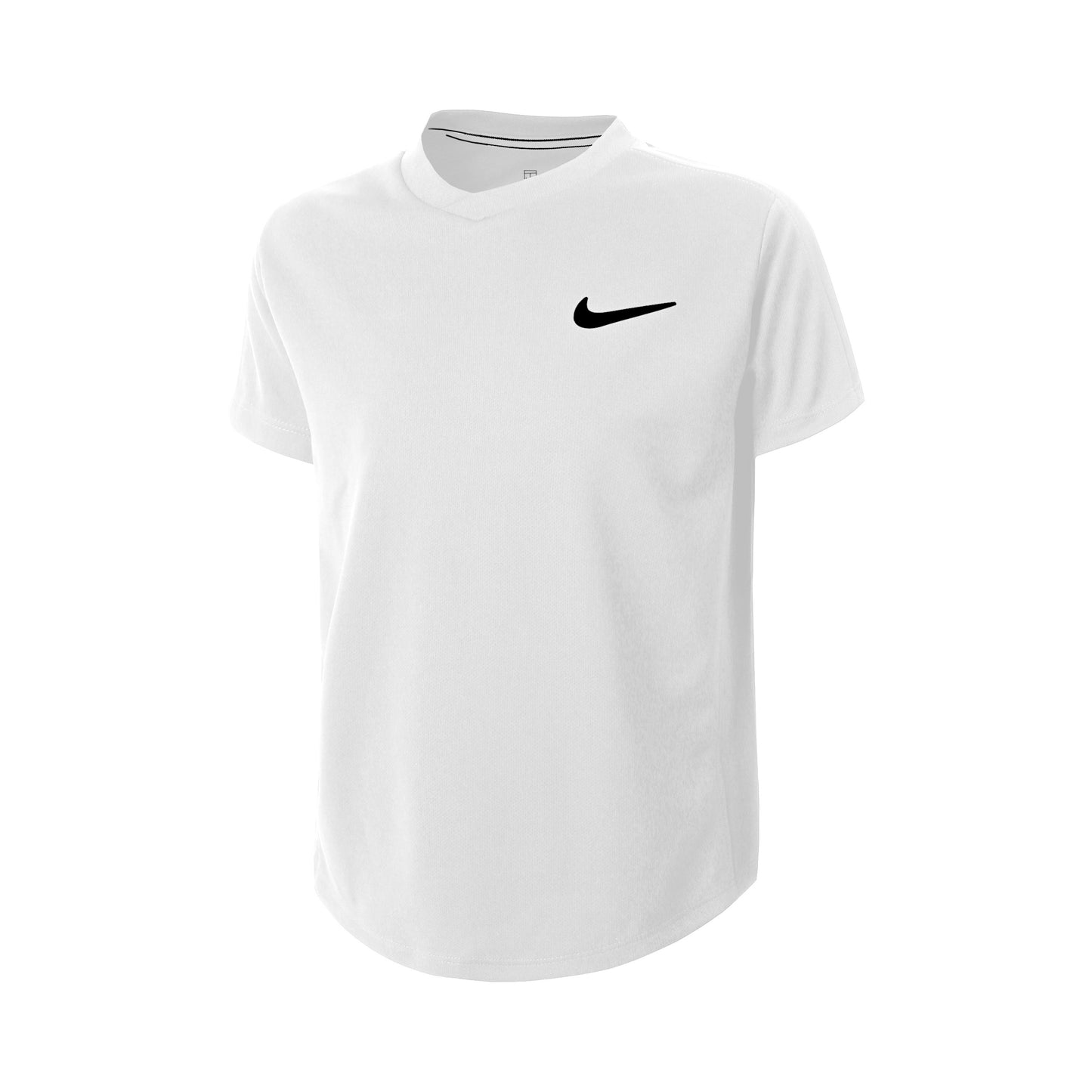 Nike Court Dri-Fit T-Shirt Boys - white, black