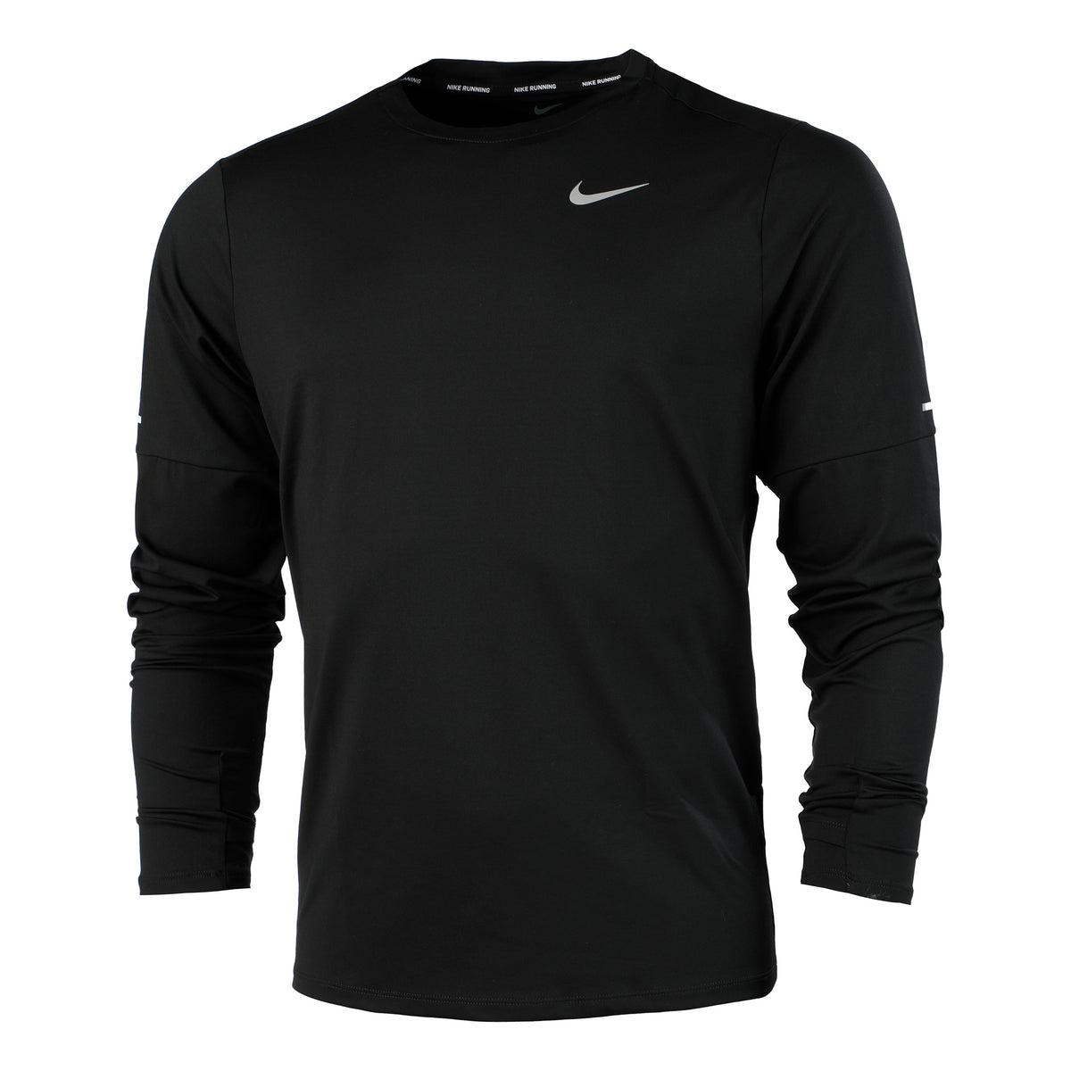 Nike Dri-Fit Element Crew Long sleeve Men - black, silver