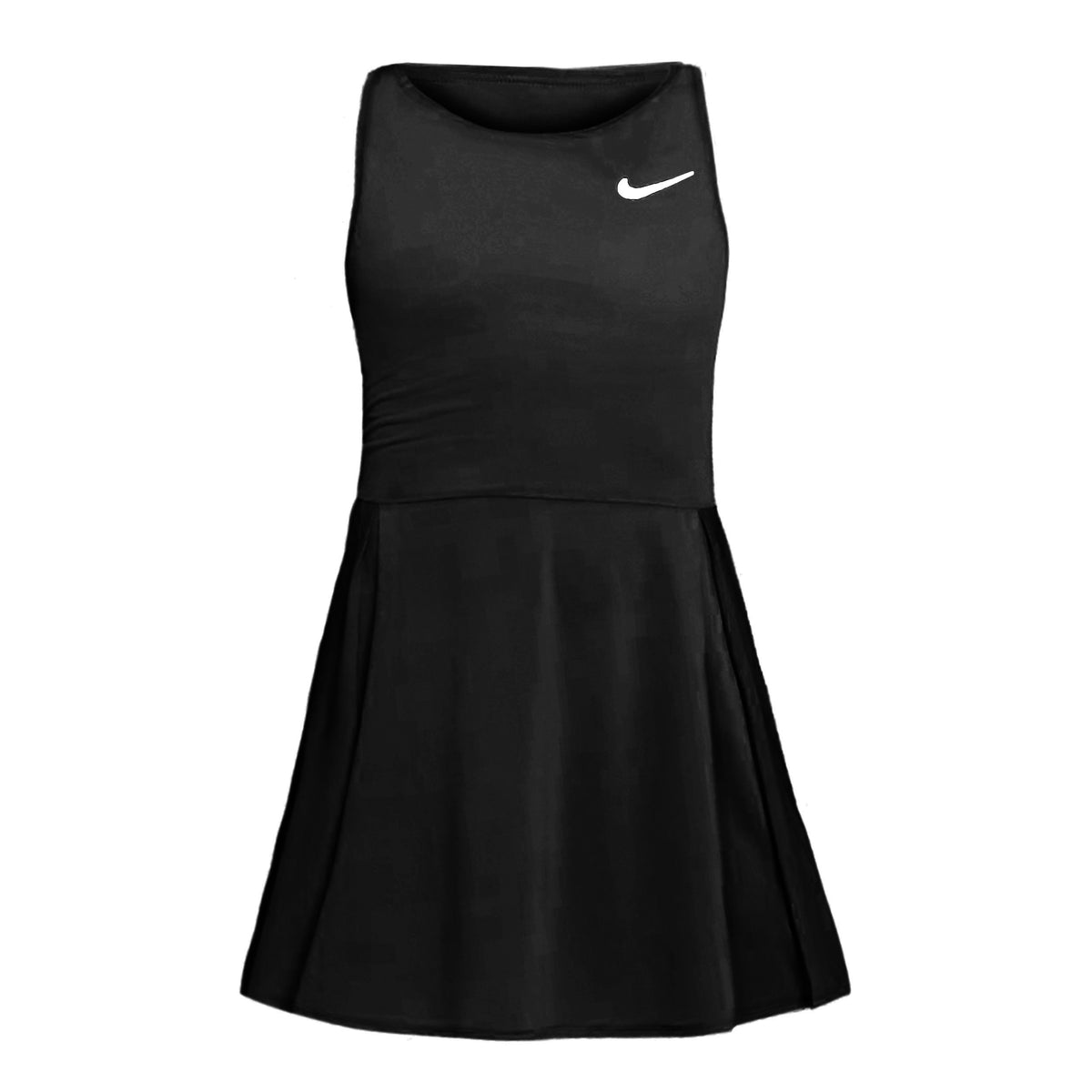 Nike Court Advantage Kleid Damen - schwarz, weiß