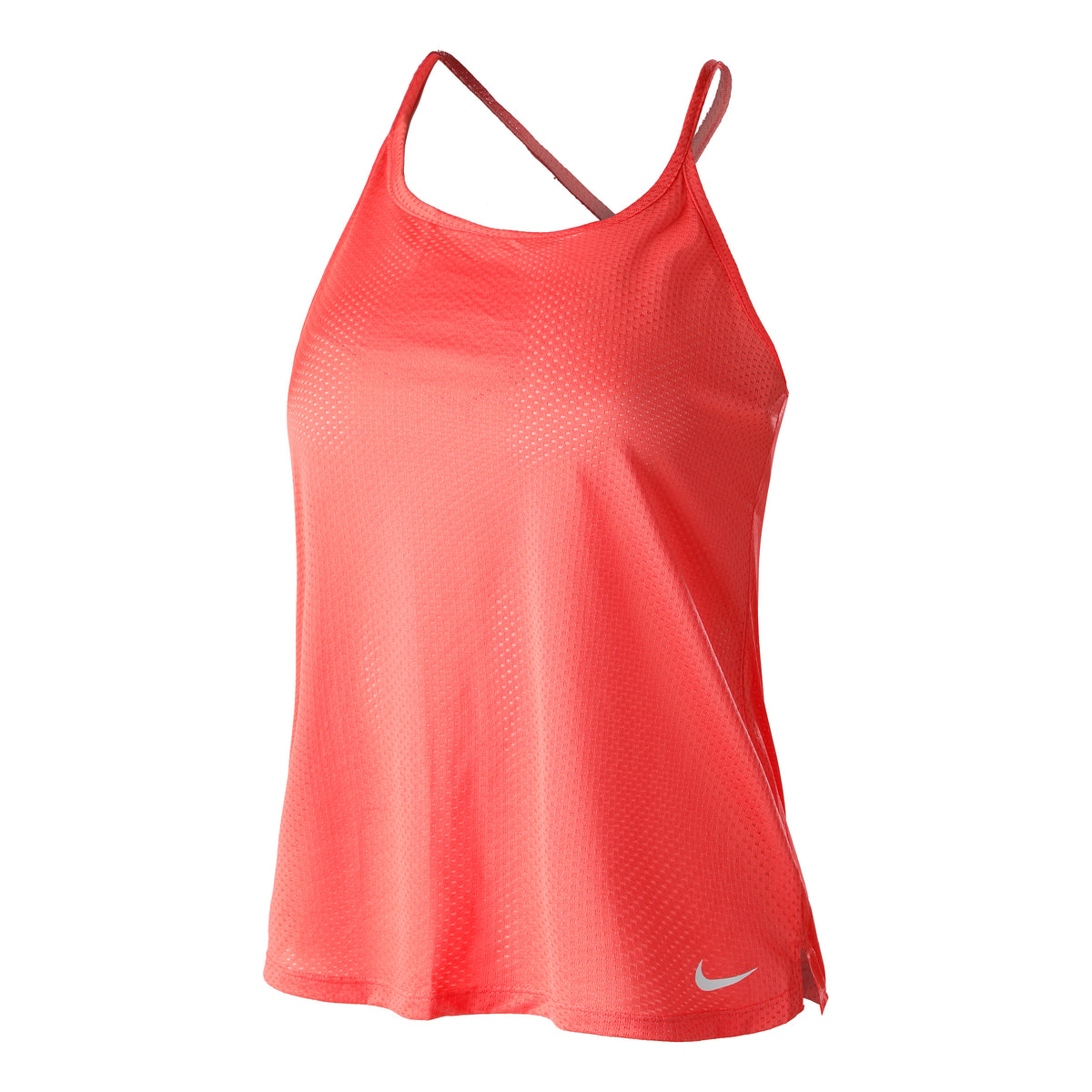 Nike Dri-Fit Breathe Standard Fit Tank-Top Damen - koralle, weiß